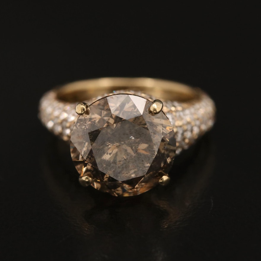 18K 7.13 CTW Diamond Ring