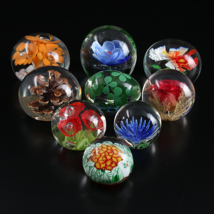 Hafod Grange, Tarax Infinity and Other Art Glass and Resin Paperweights