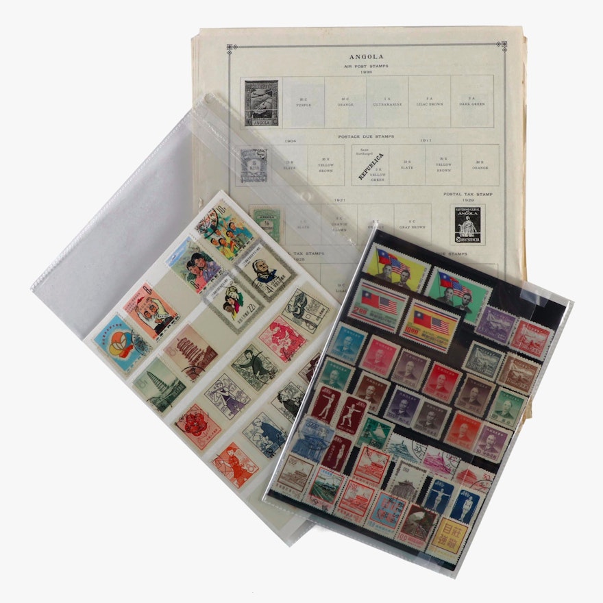 World Postage Stamp Collection, 20th Century