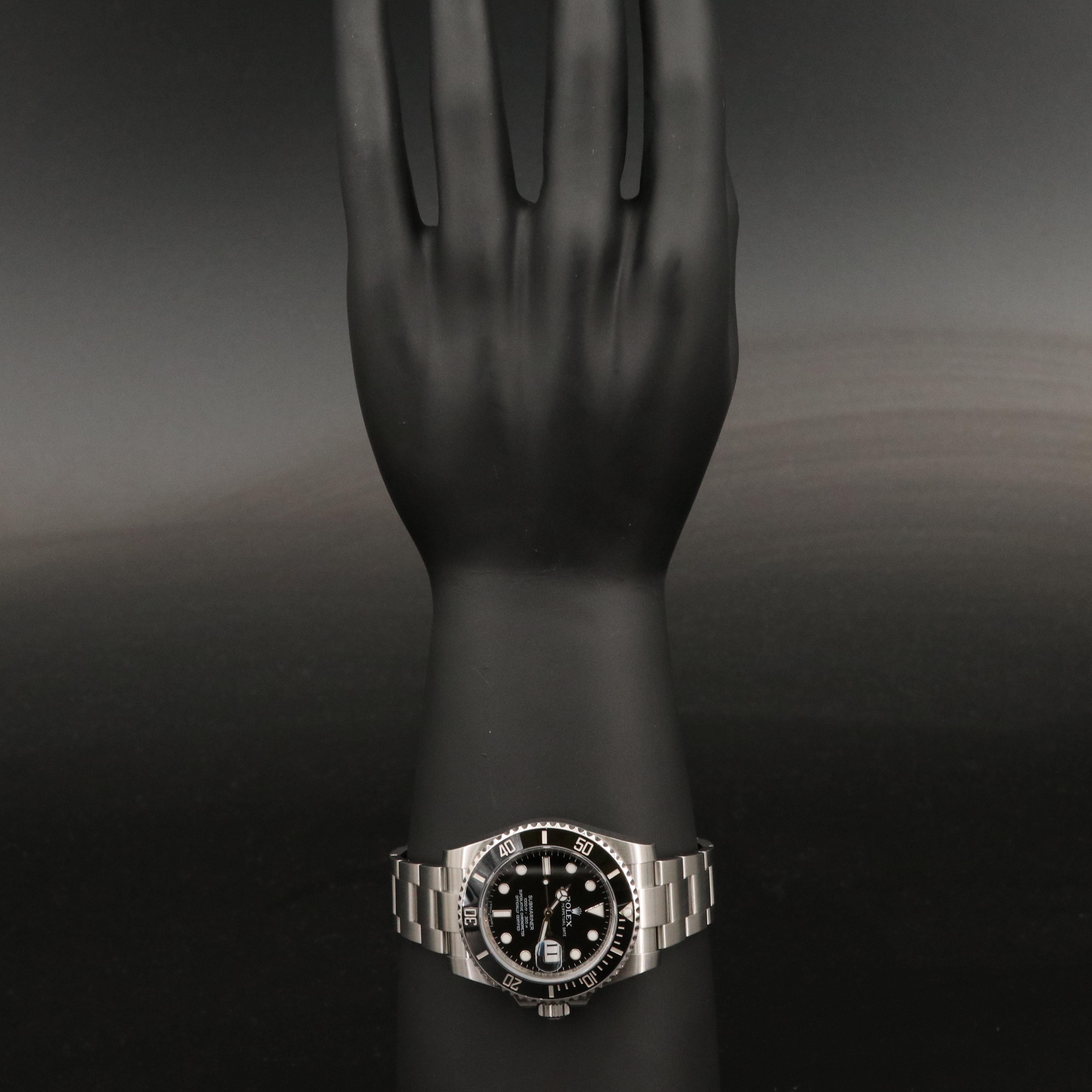 2016 Rolex Submariner Date 116610LN Ceramic and Stainless Steel Watch