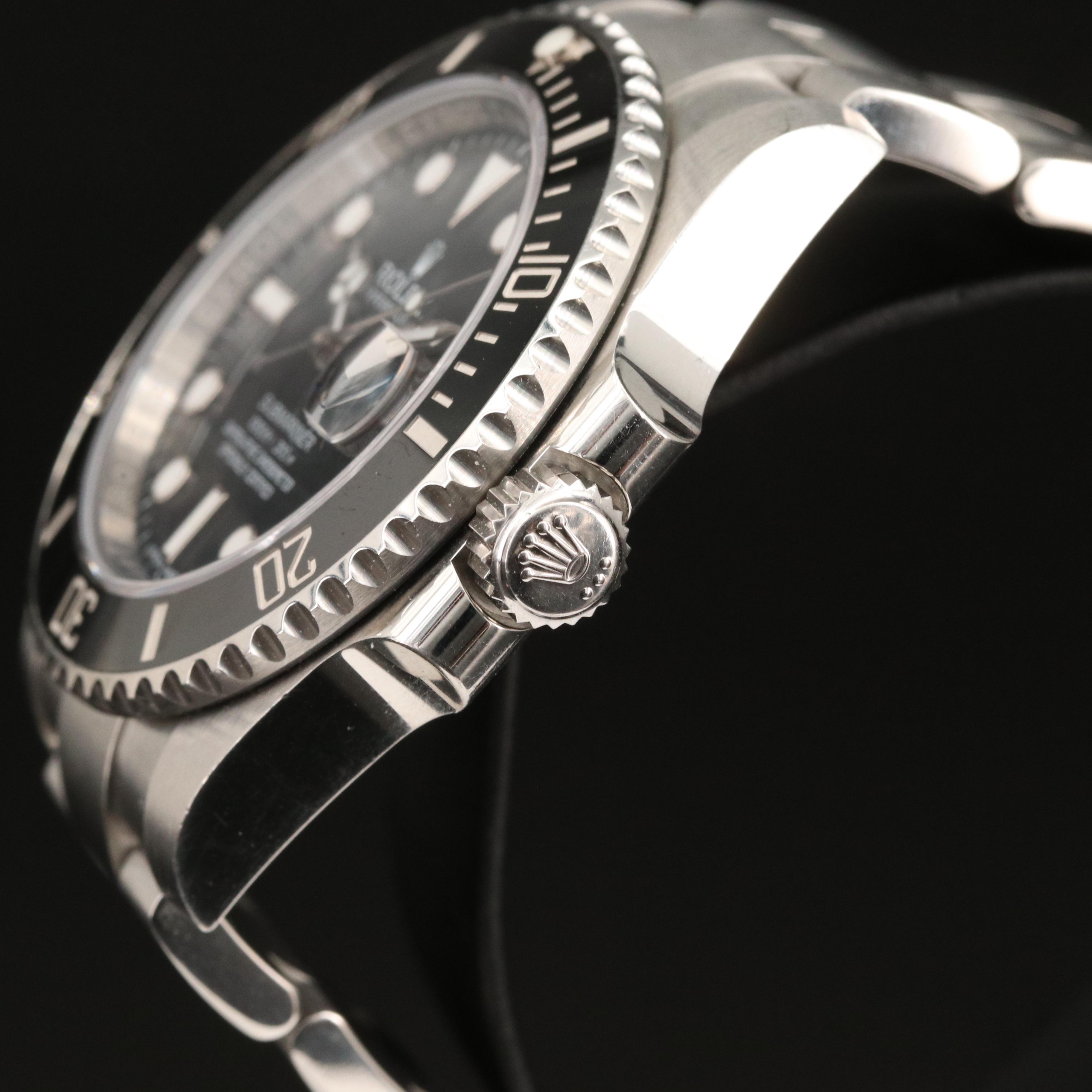 2016 Rolex Submariner Date 116610LN Ceramic and Stainless Steel Watch