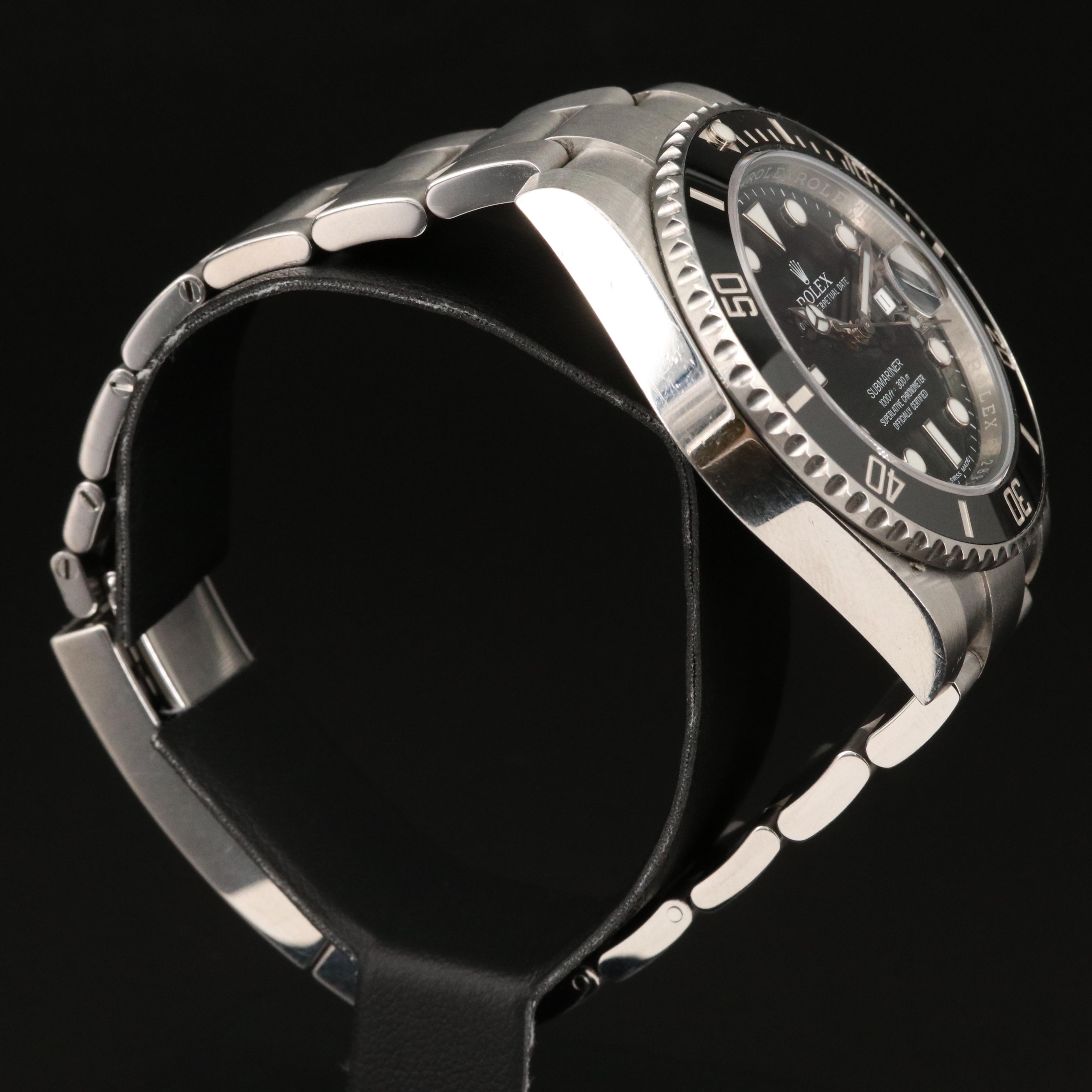 2016 Rolex Submariner Date 116610LN Ceramic and Stainless Steel Watch