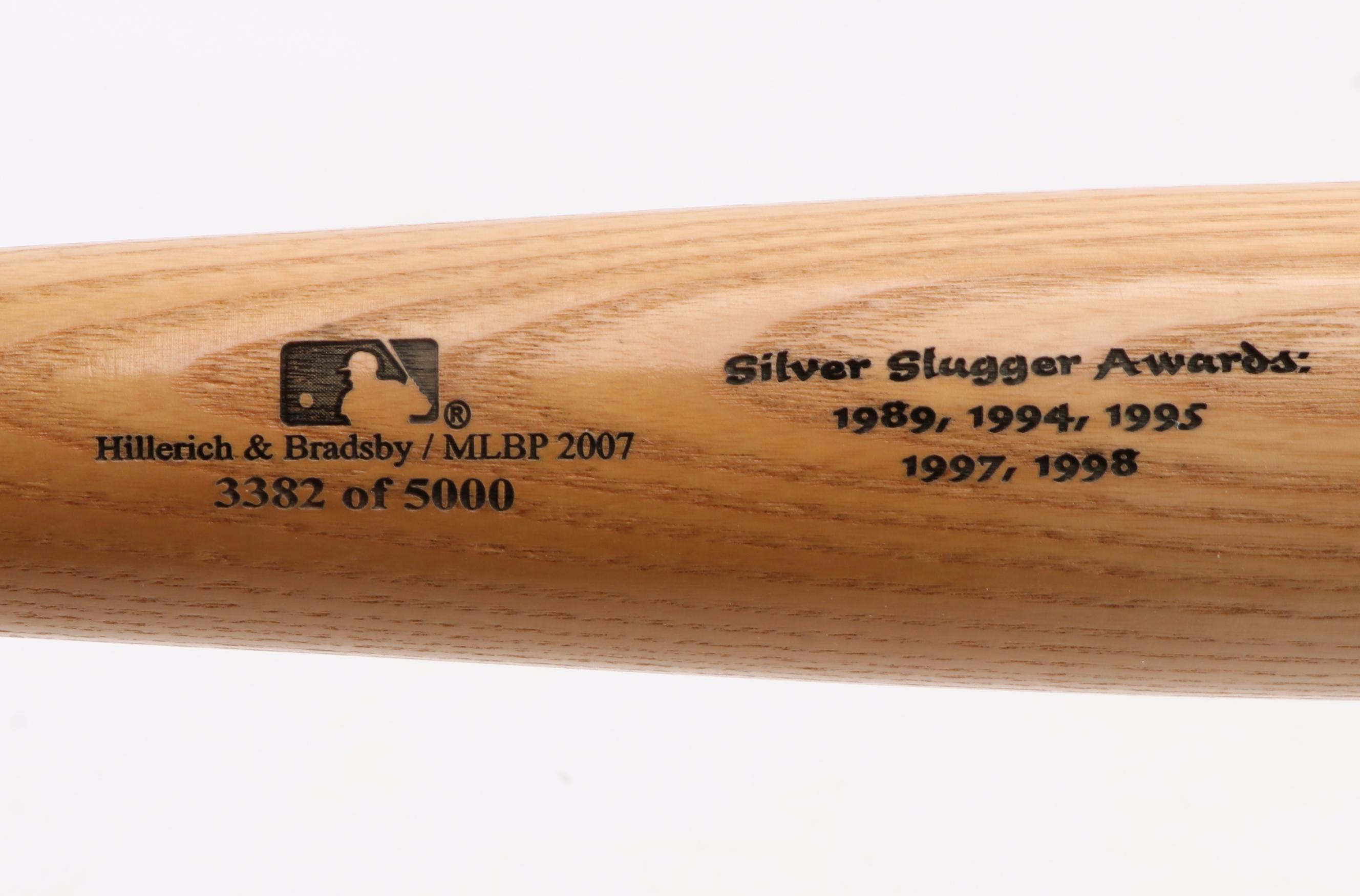 2007 Craig Biggio Signed "3000 Hits" Louisville Slugger Baseball Bat, MLB COA