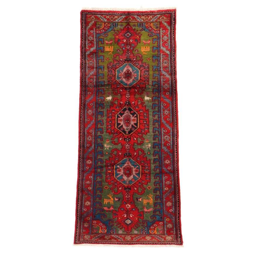 3'5 x 8'8 Hand-Knotted Persian Kolyai Long Rug