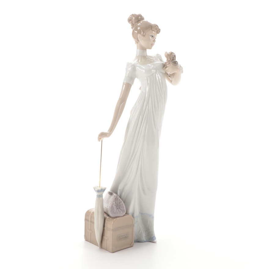 Lladró "Traveling Companions" Porcelain Figurine Designed by Regino Torrijos