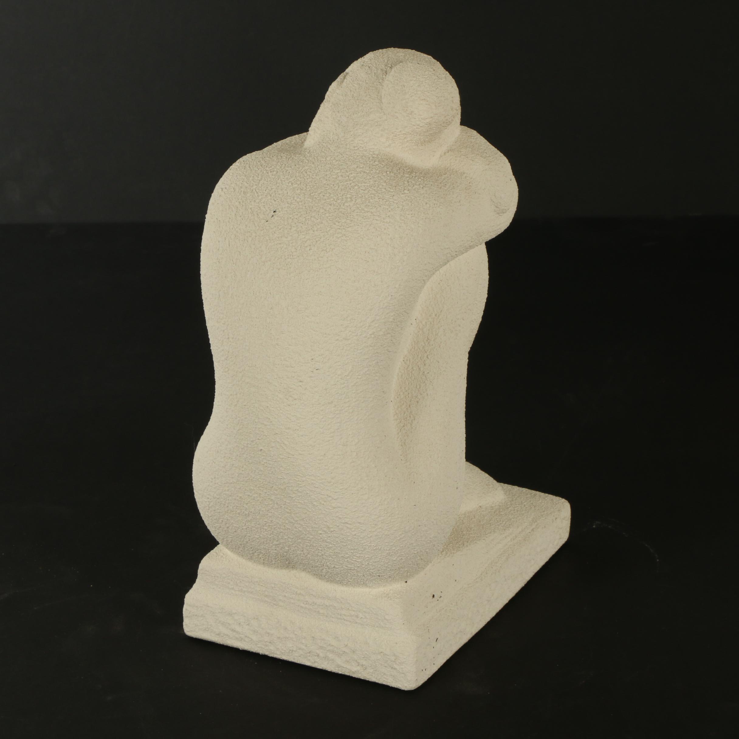 Royal Haeger Pottery Nude Woman Resting on Her Knees Sculpture, 1998