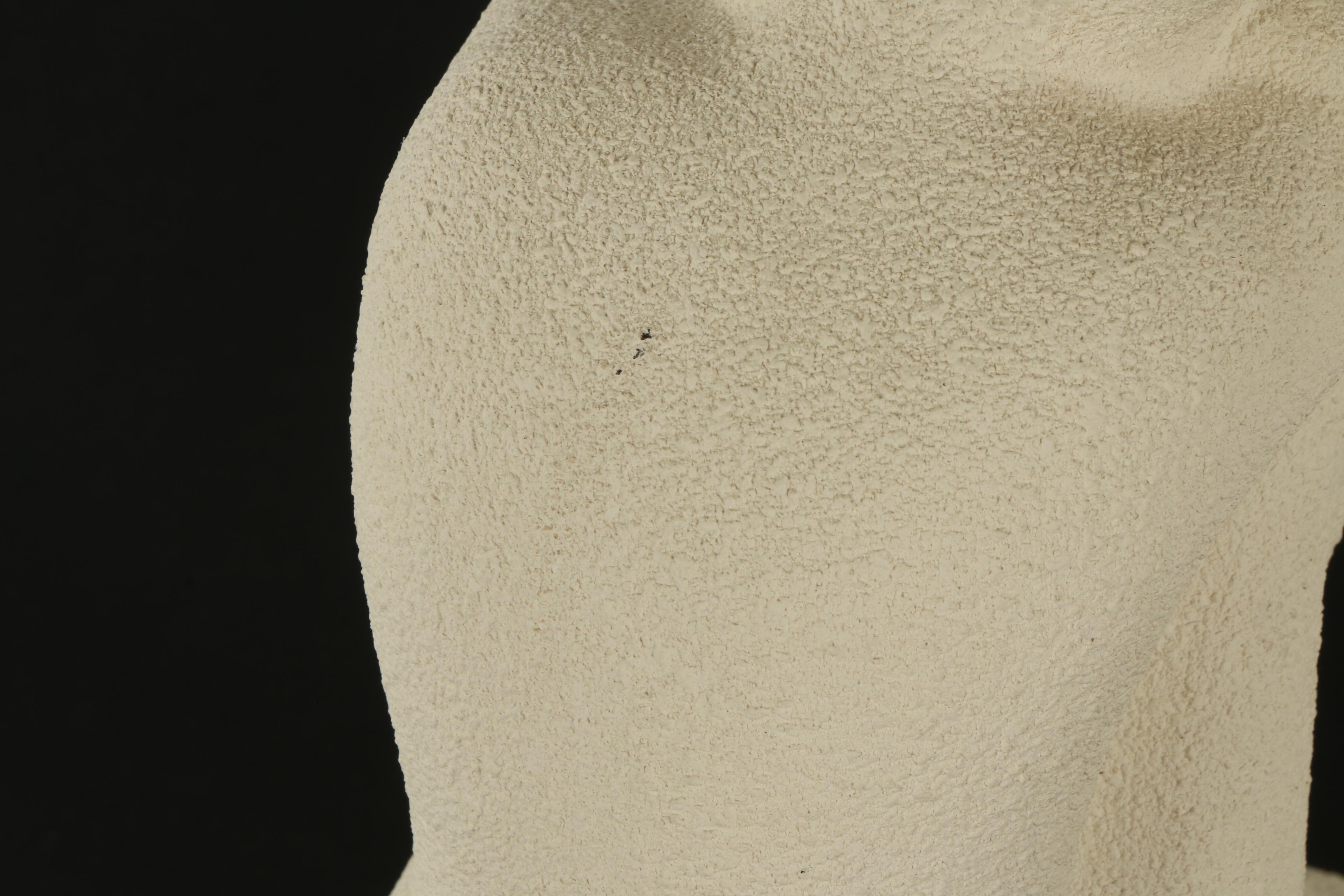 Royal Haeger Pottery Nude Woman Resting on Her Knees Sculpture, 1998