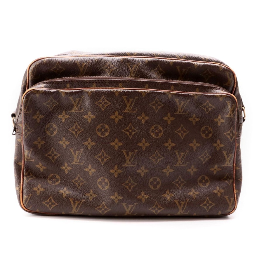 Louis Vuitton Nile Crossbody Bag in Monogram Canvas and Vachetta Leather