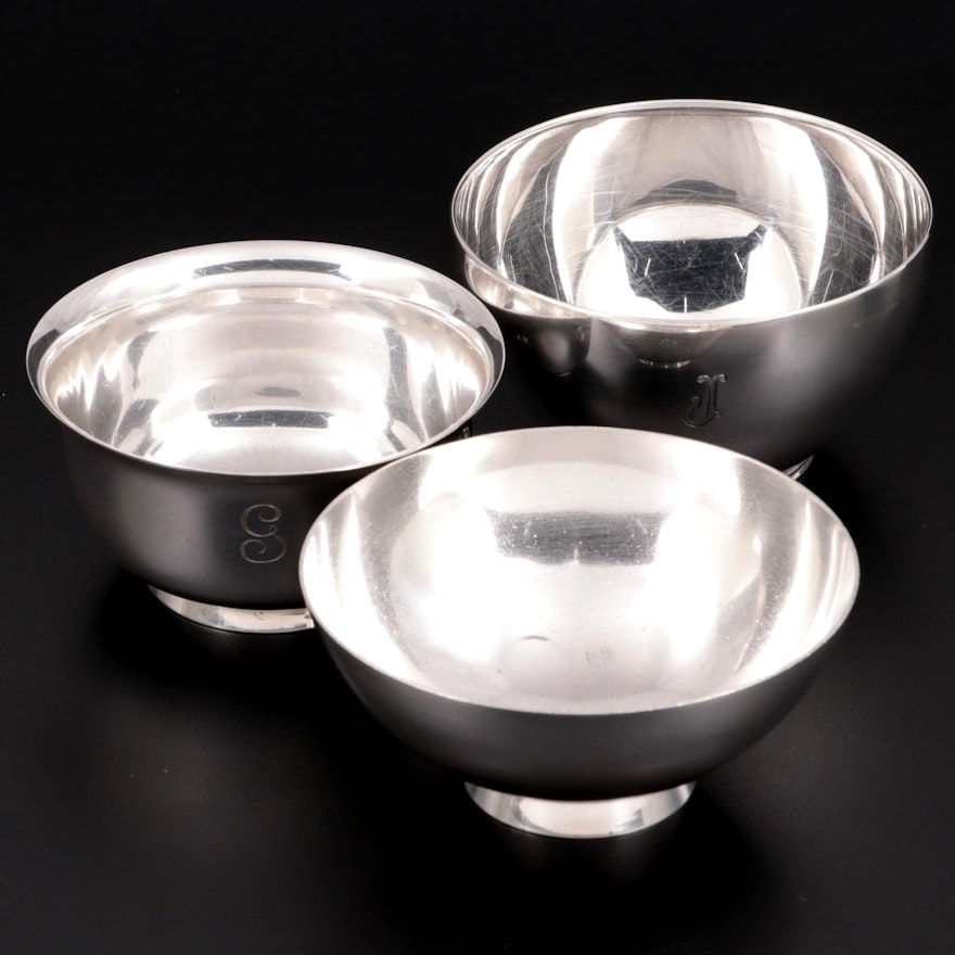 Tiffany & Co. Sterling Silver Bowls, Early to Mid 20th Century
