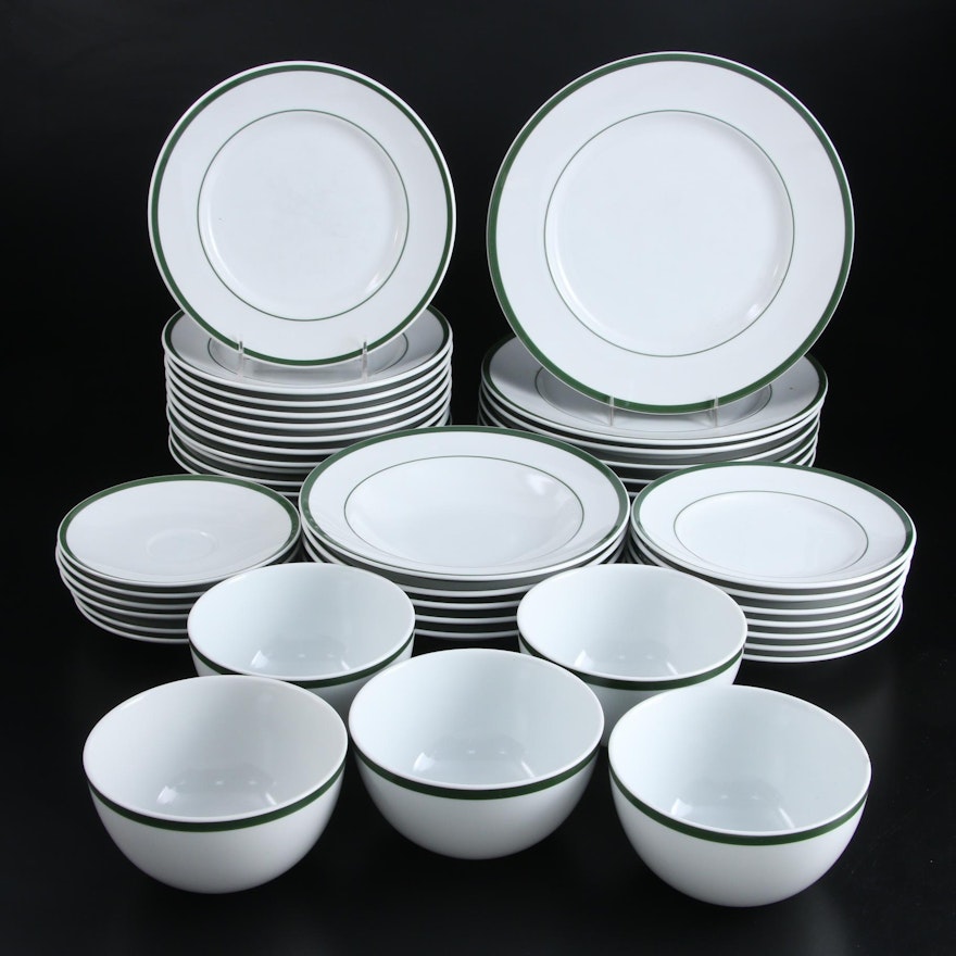 Williams-Sonoma Green Dinnerware Plates