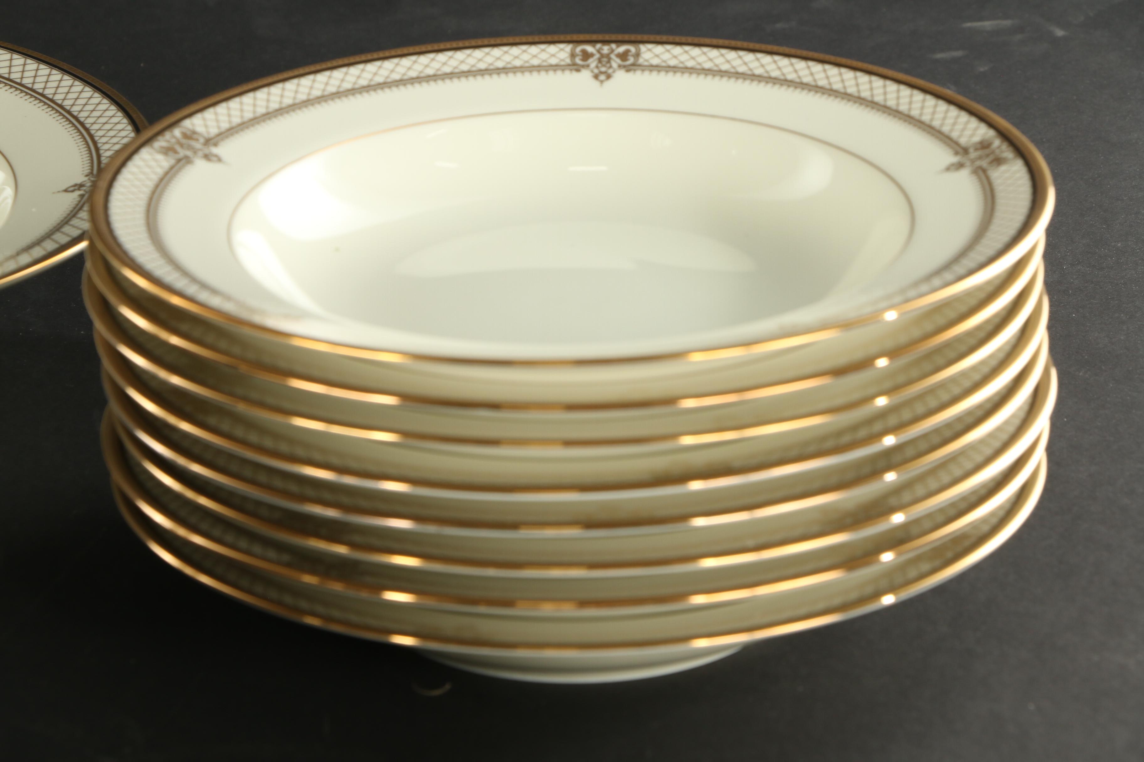 Mikasa "Regal Court" Porcelain Dinnerware and Flatware, Late 20th Century