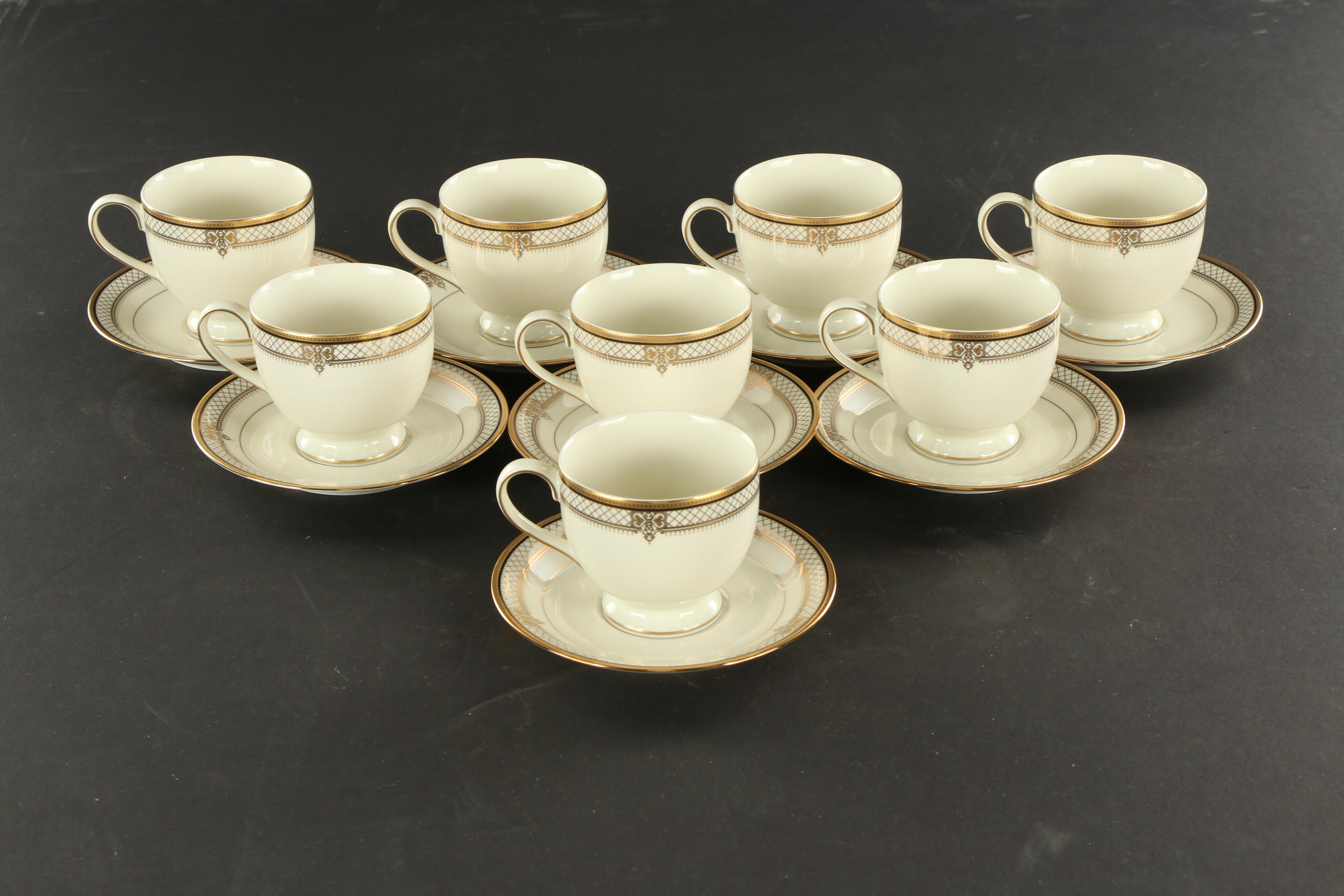 Mikasa "Regal Court" Porcelain Dinnerware and Flatware, Late 20th Century