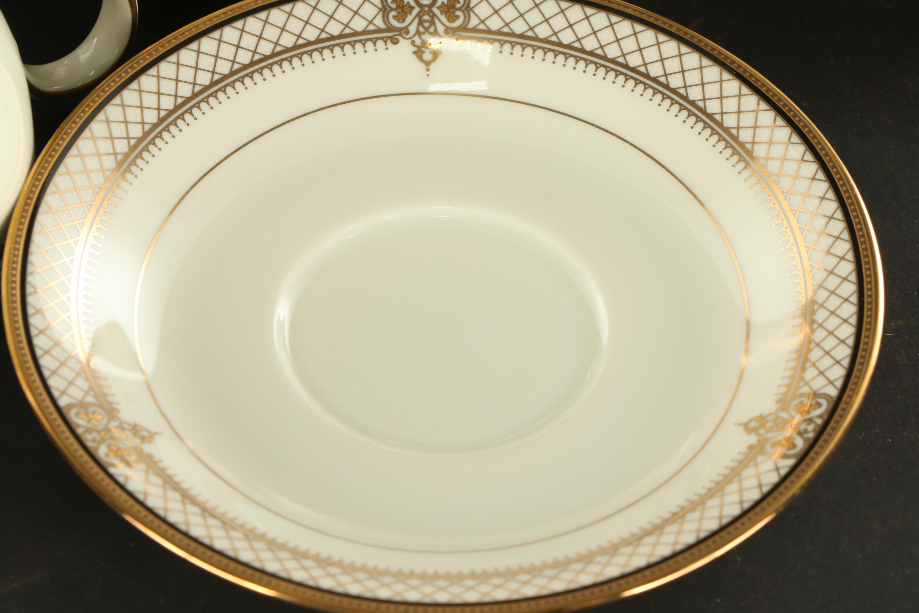Mikasa "Regal Court" Porcelain Dinnerware and Flatware, Late 20th Century