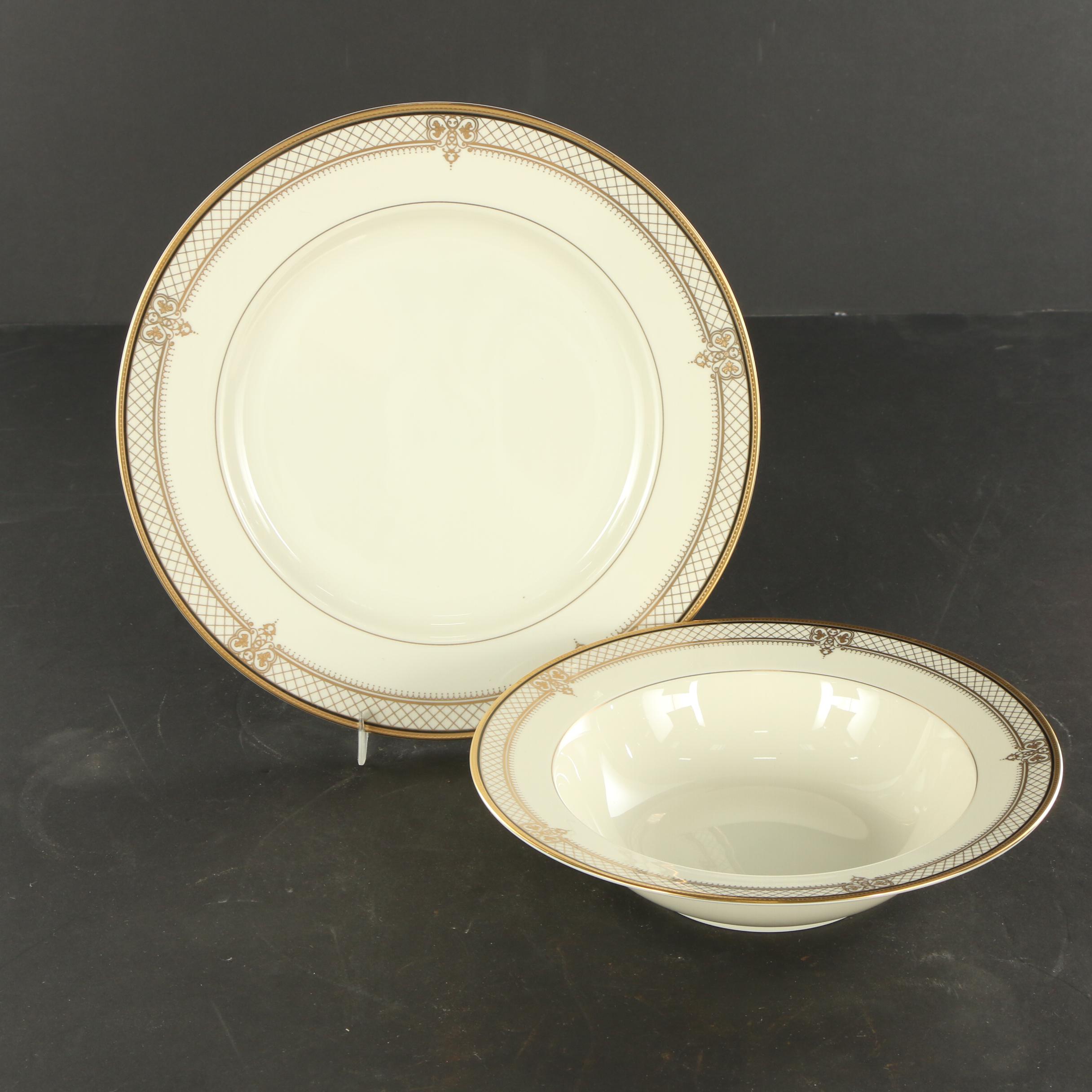 Mikasa "Regal Court" Porcelain Dinnerware and Flatware, Late 20th Century