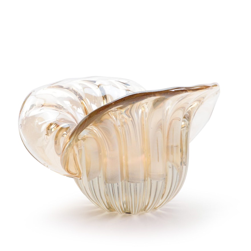 Ion Tămâian Handblown Glass Bowl
