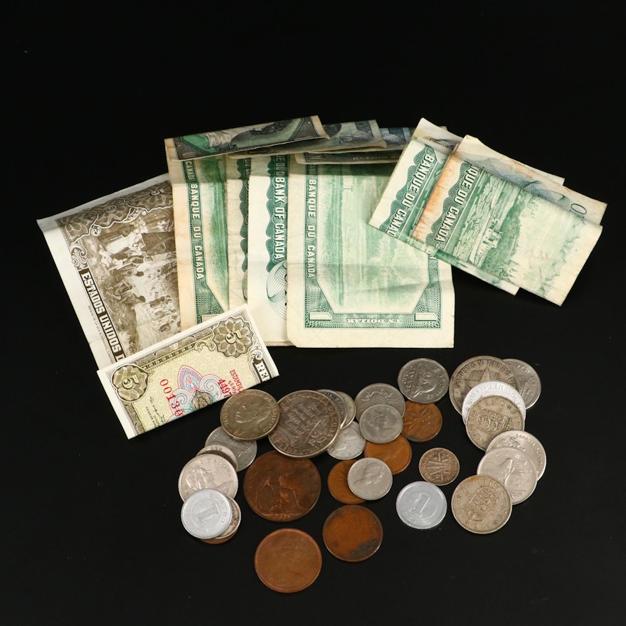 Canadian Coins and Currency, Mid to Late 20th Century