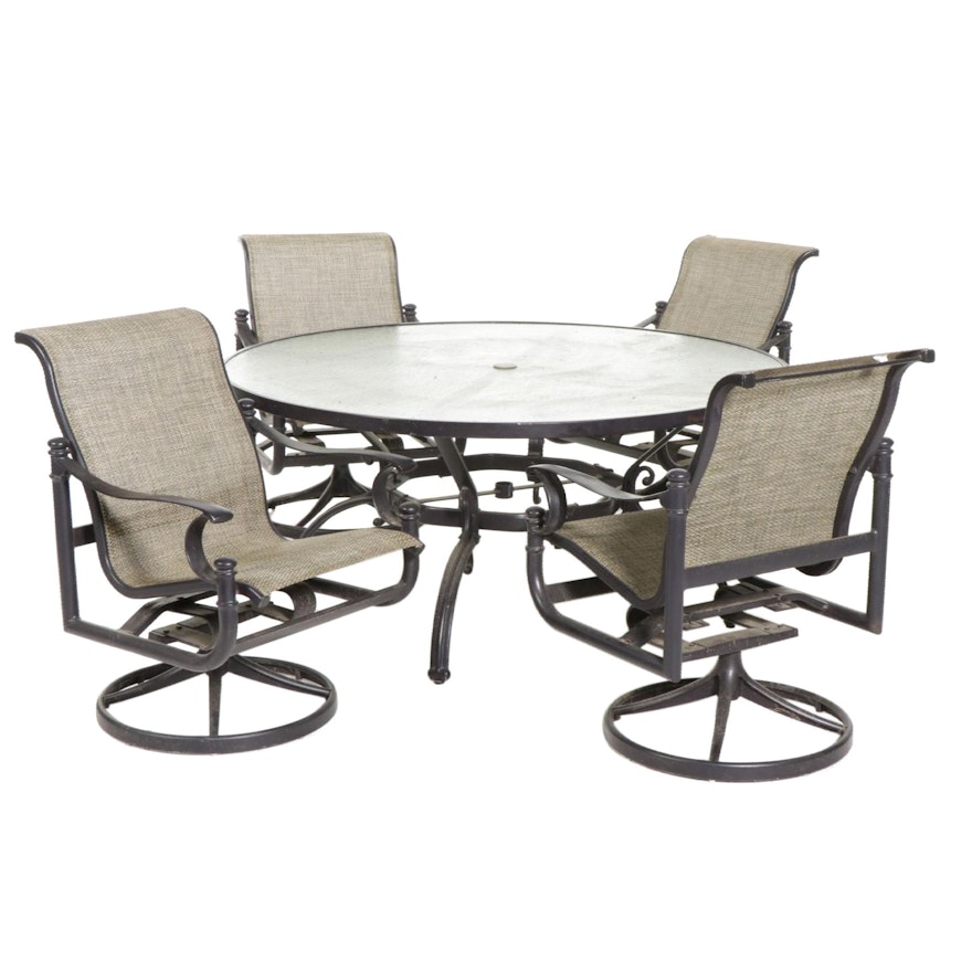 Tropitone Patio Dining Table and Chairs