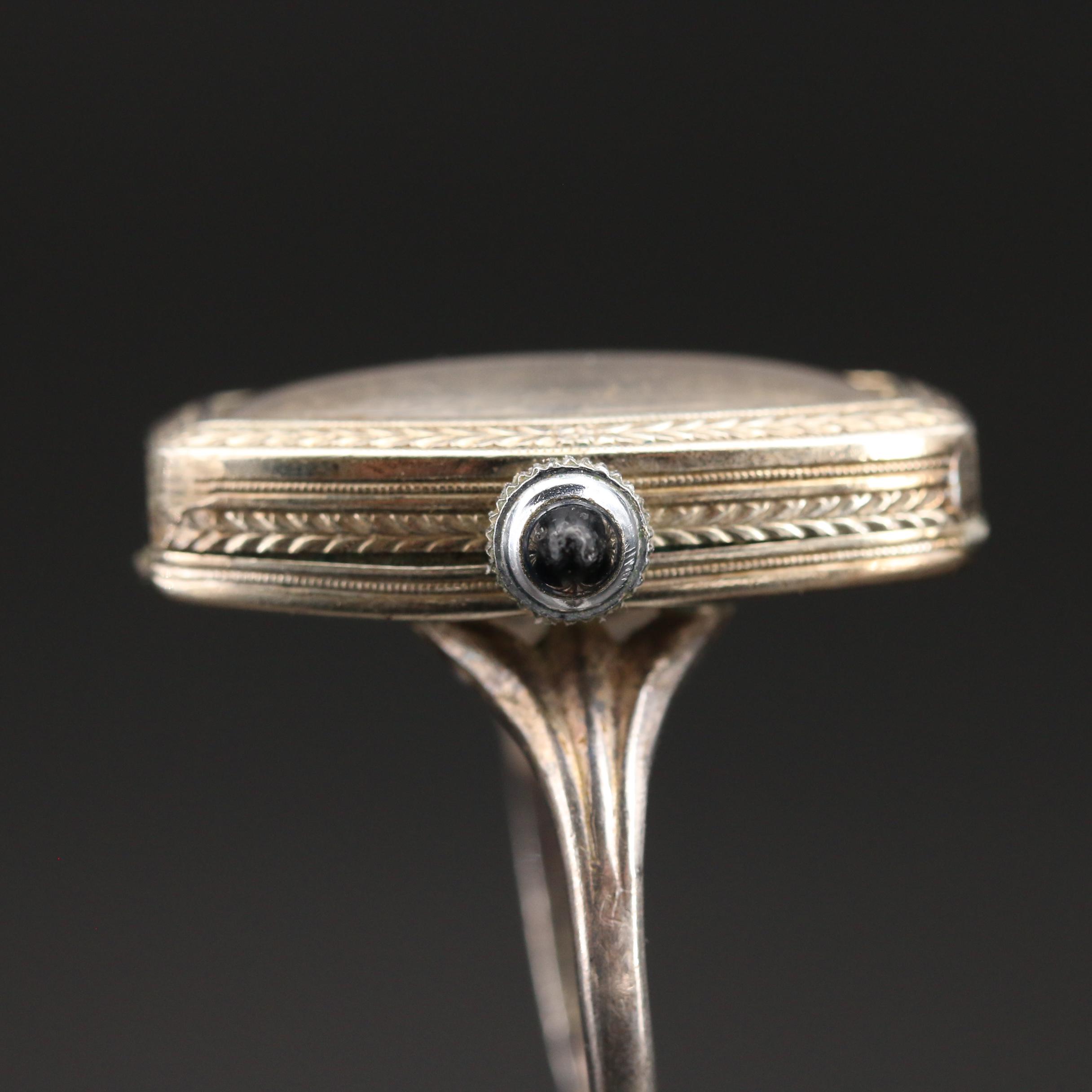 Unique Bulova Ring Watch