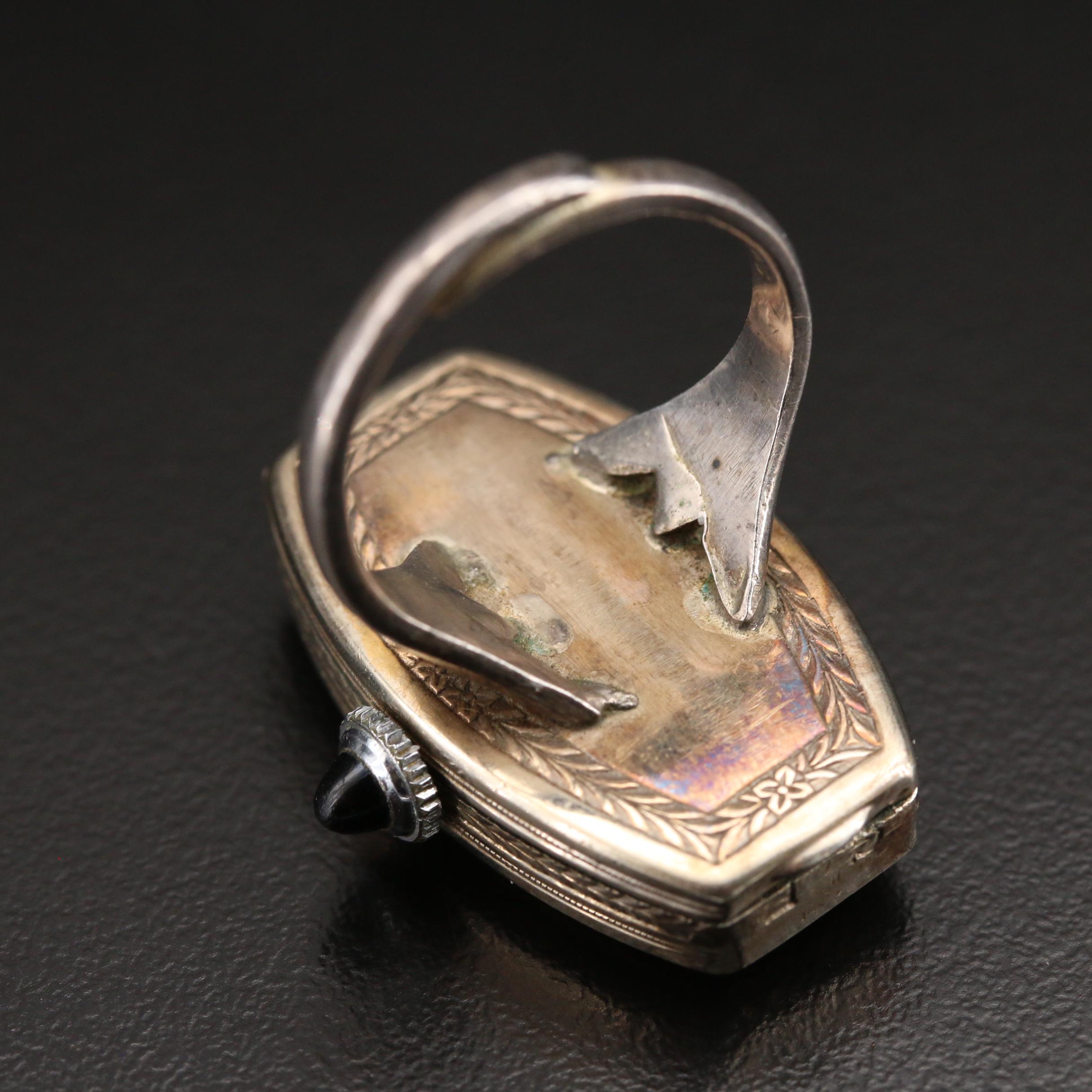 Unique Bulova Ring Watch