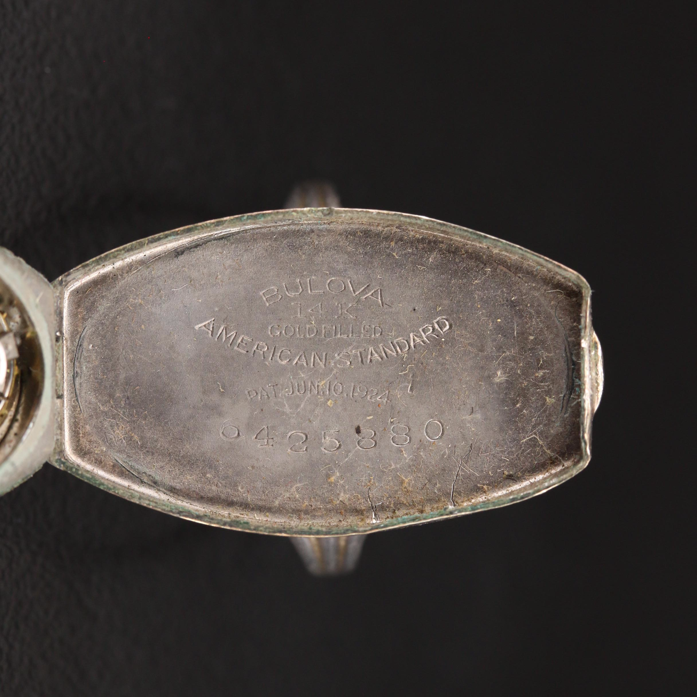 Unique Bulova Ring Watch