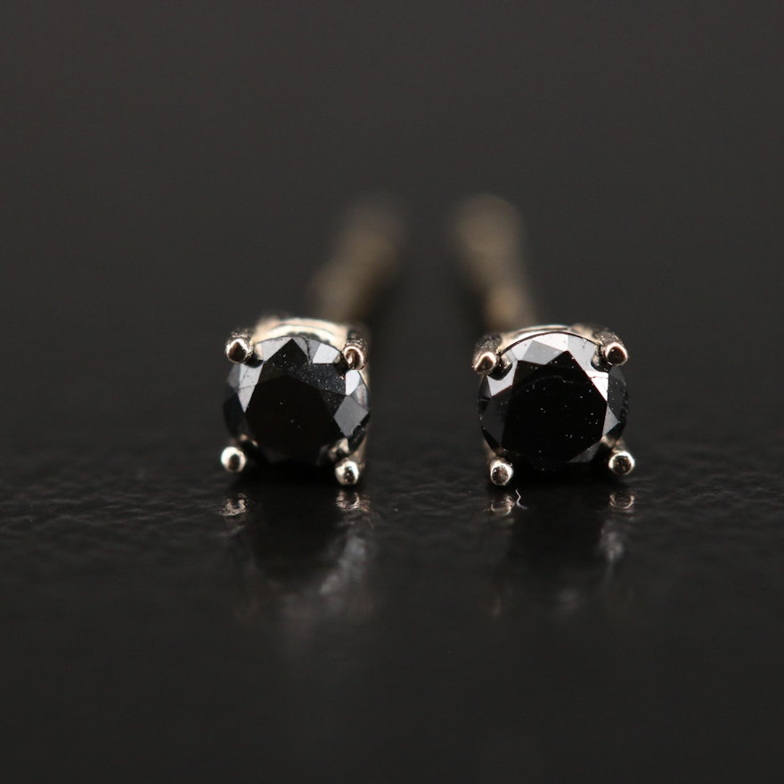 14K 0.17 CTW Diamond Stud Earrings