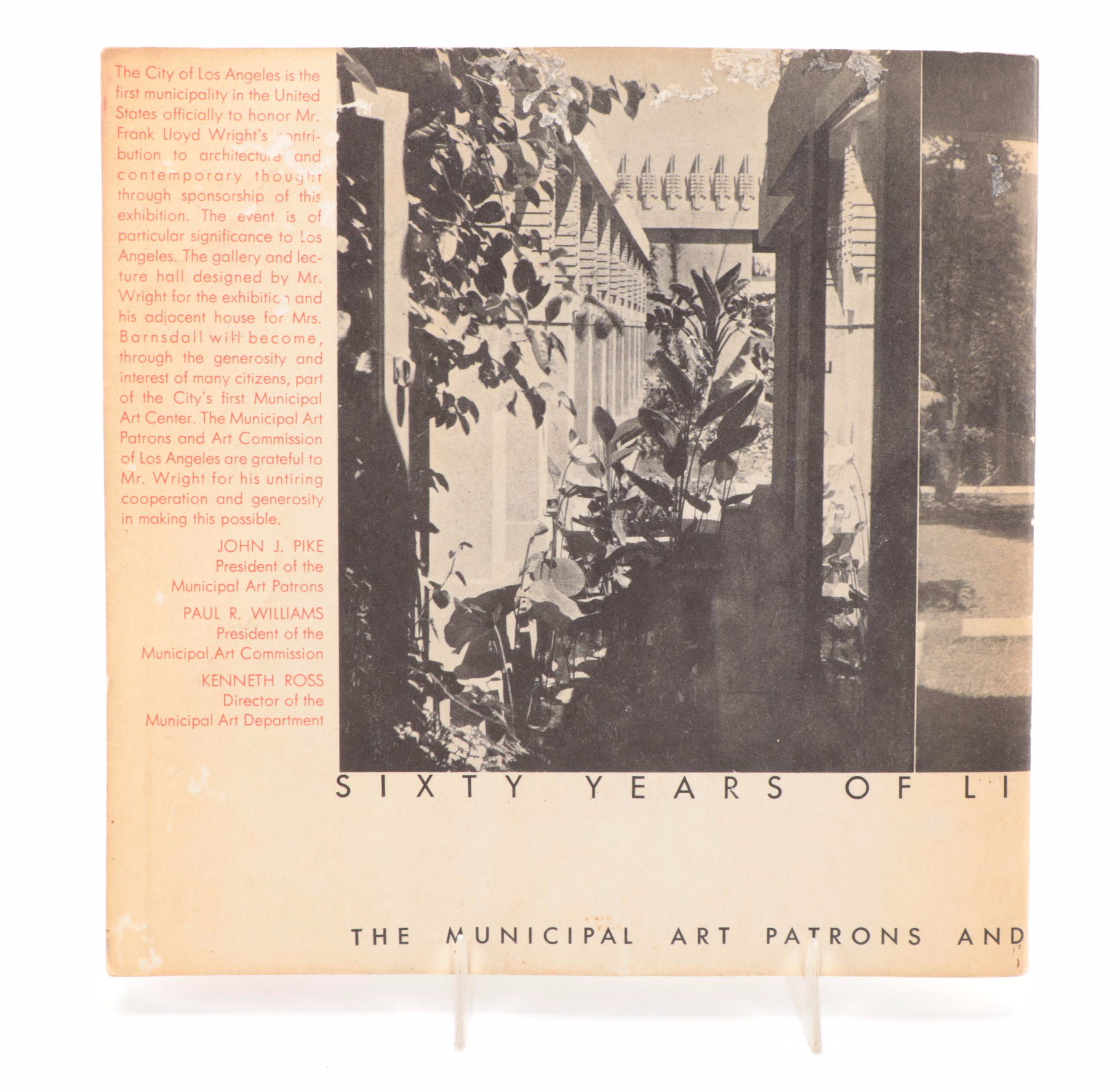 First Edition "The Natural House" by Frank Lloyd Wright and More