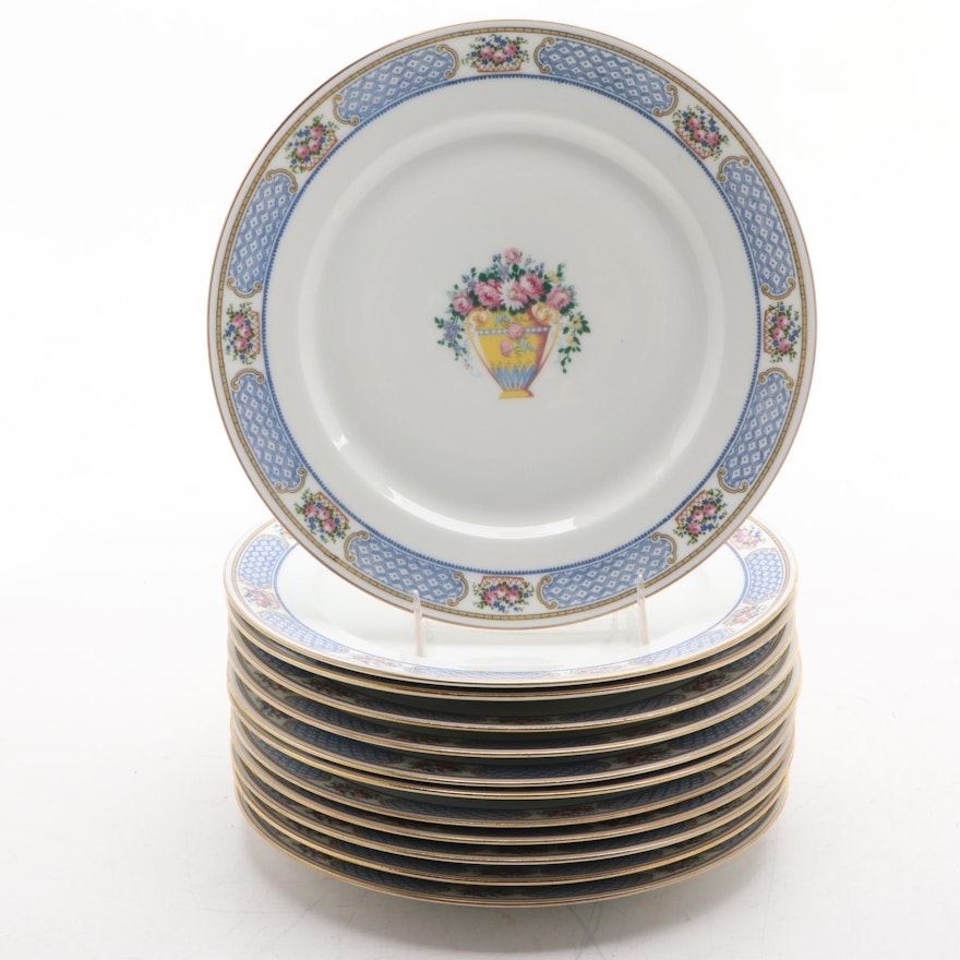 Tressemanes & Vogt for Ovington's New York Porcelain Dinner Plates