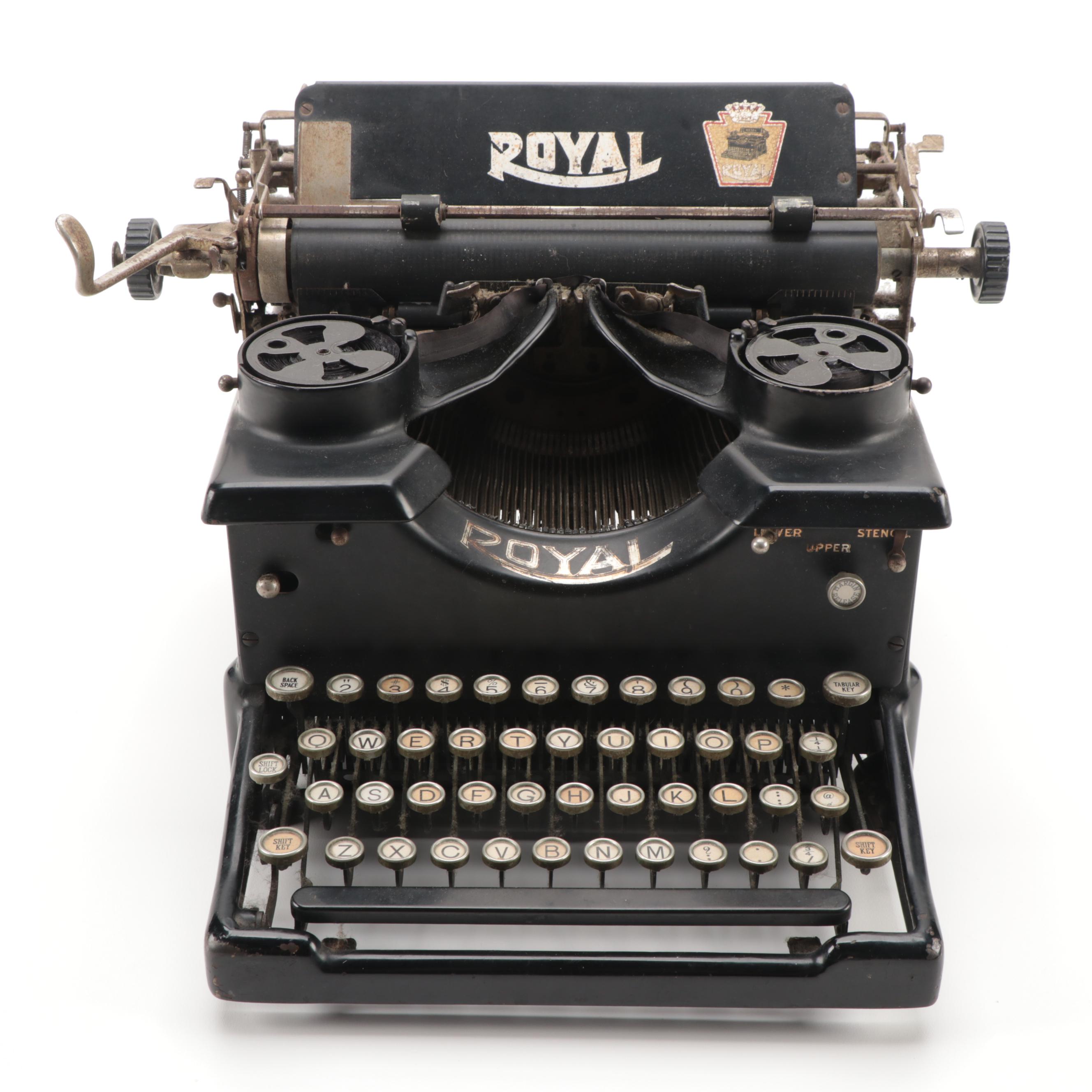 Royal 10 Typewriter, 1921