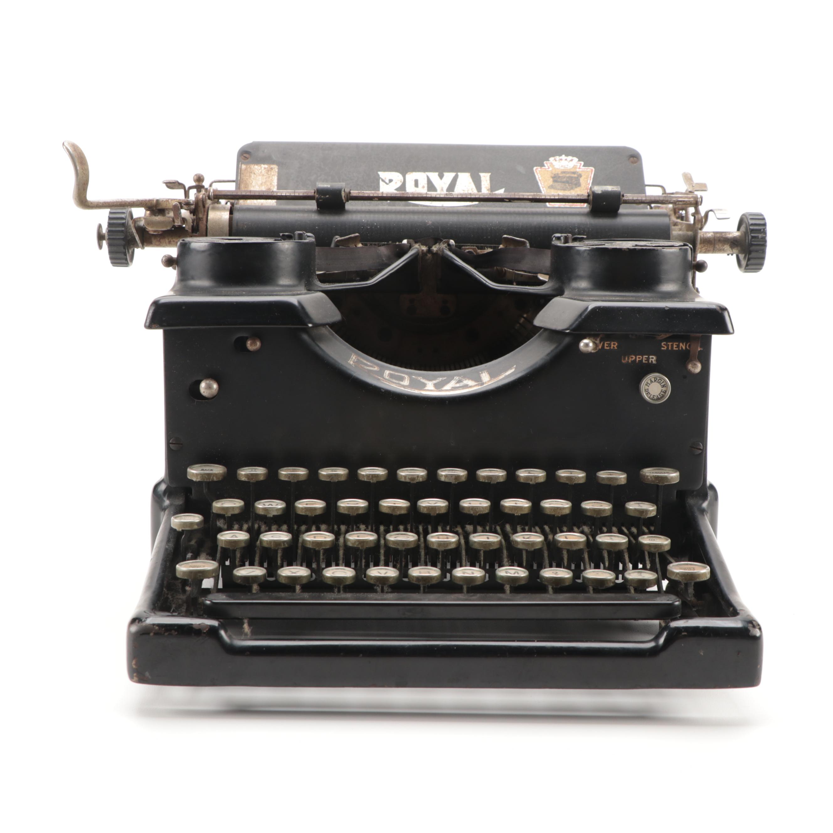 Royal 10 Typewriter, 1921