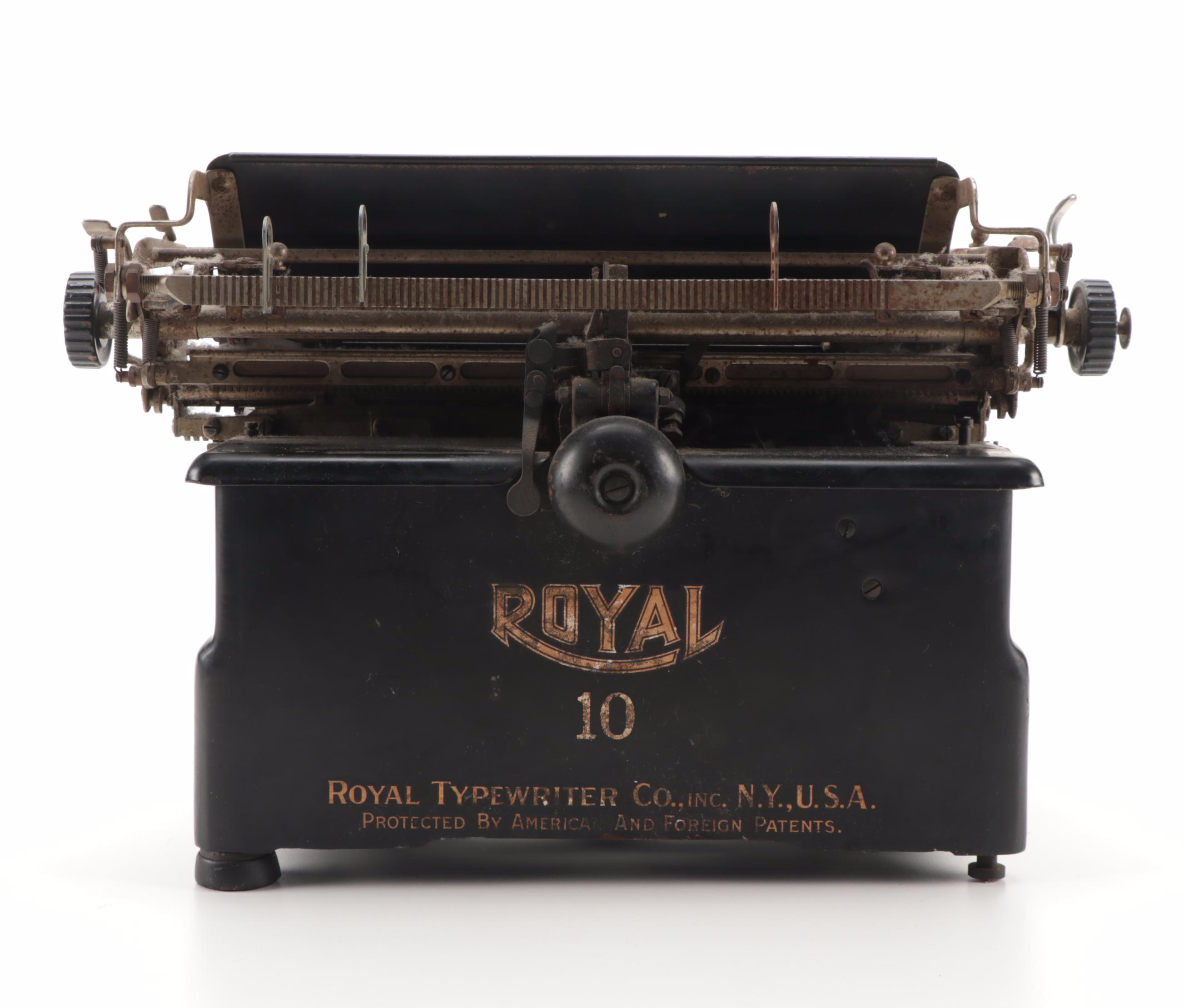 Royal 10 Typewriter, 1921