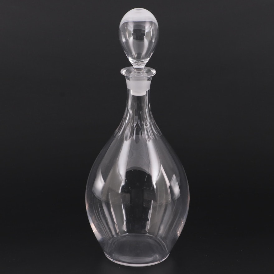 Orrefors "Prelude" Glass Decanter and Stopper