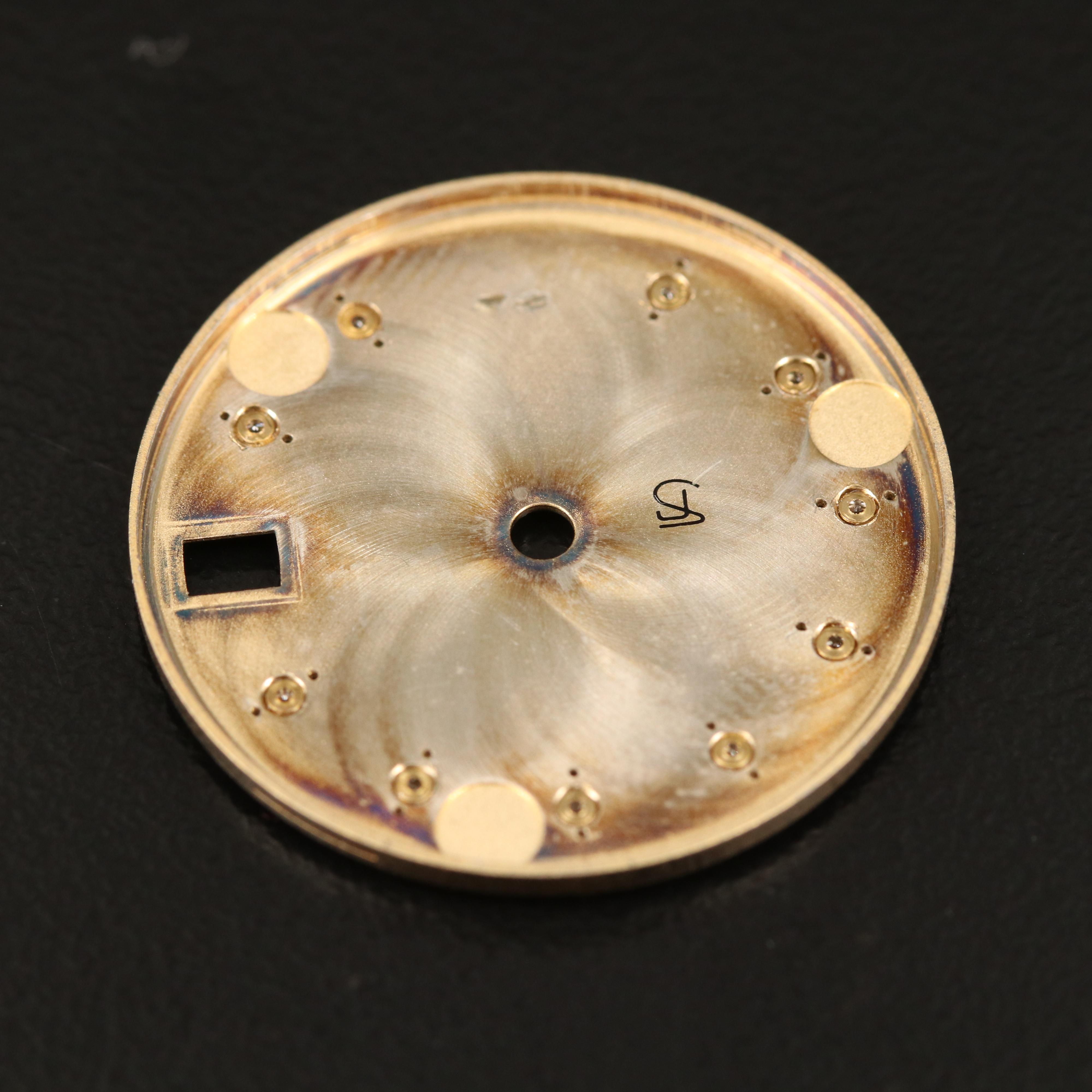 Rolex Datejust Dark Navy Blue Diamond After Market Dial