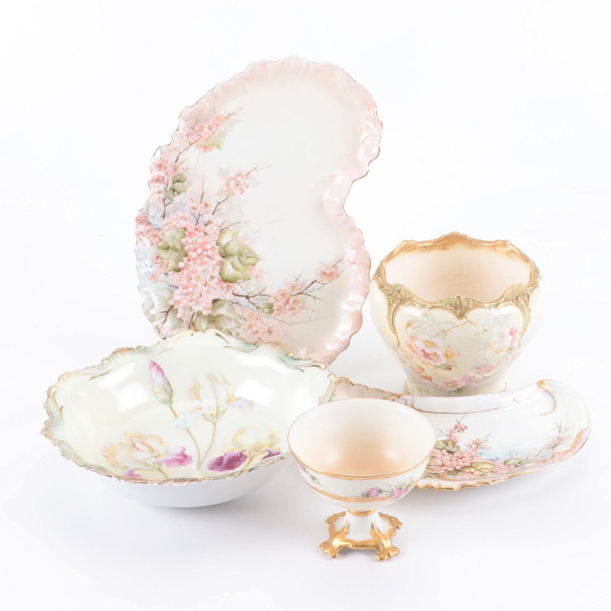 Royal Bonn, R.S. Prussia and Other Porcelain Tableware, Late 19th/ Early 20th C.