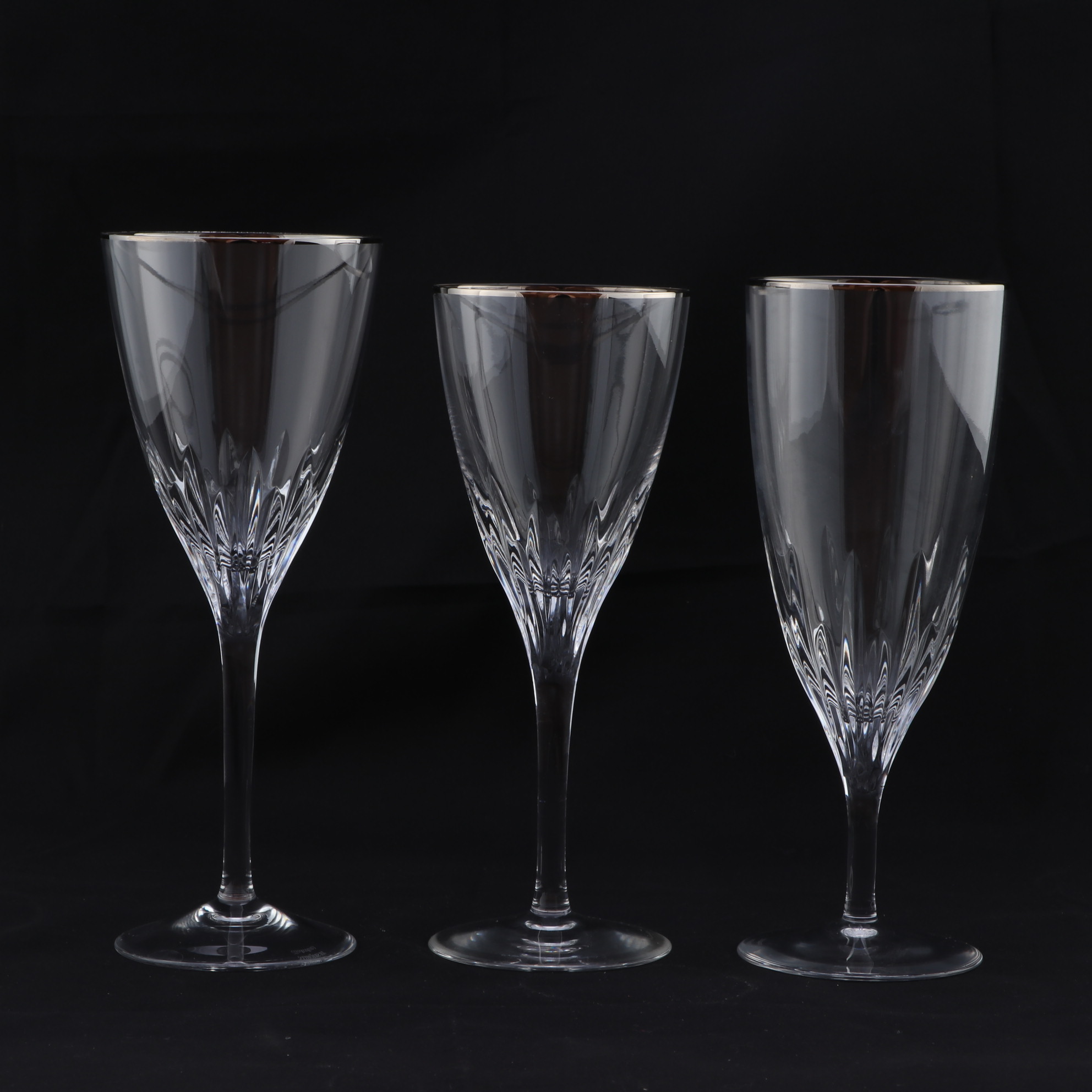 Marquis by Waterford "Claria Platinum" Crystal Stemware, 1999–2004