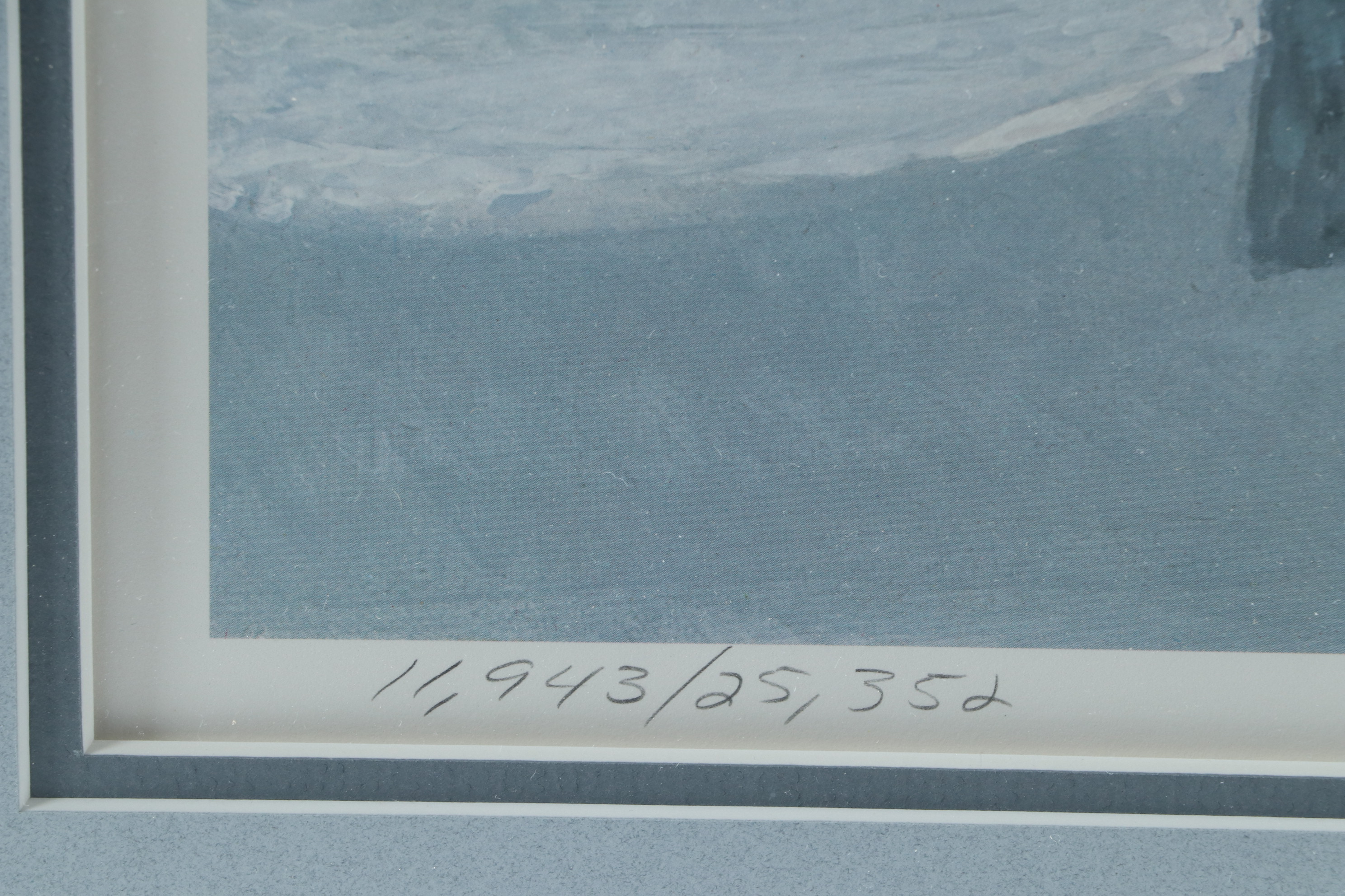 Robert Bateman Offset Lithograph "Midnight - Black Wolf", 1988