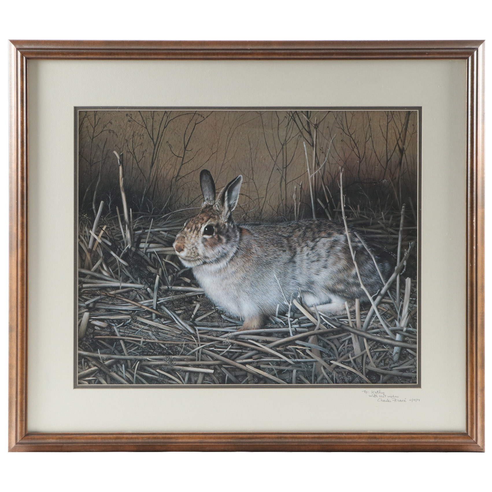 Charles Fracé Offset Lithograph "My Friend," 1984