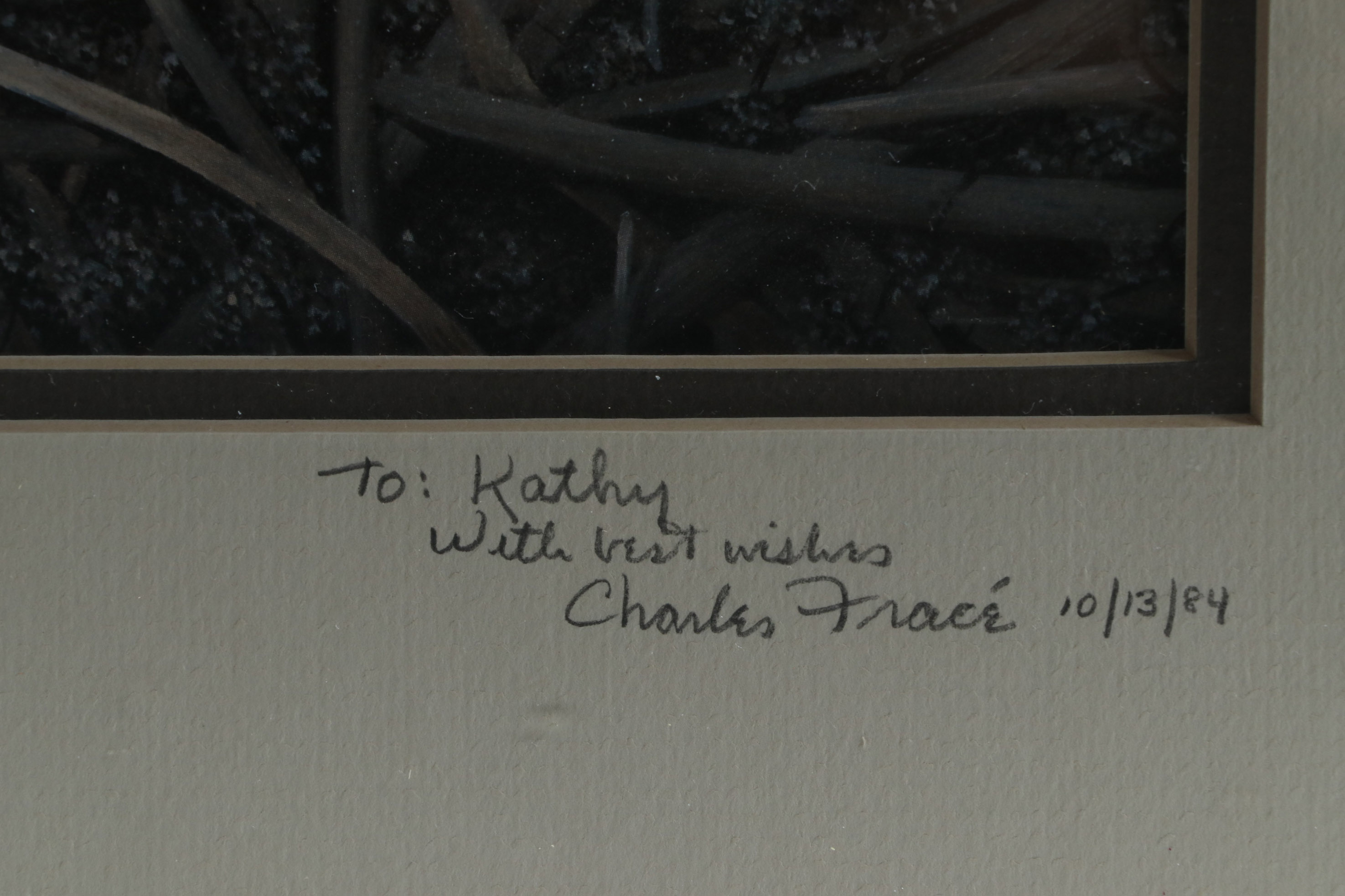 Charles Fracé Offset Lithograph "My Friend," 1984