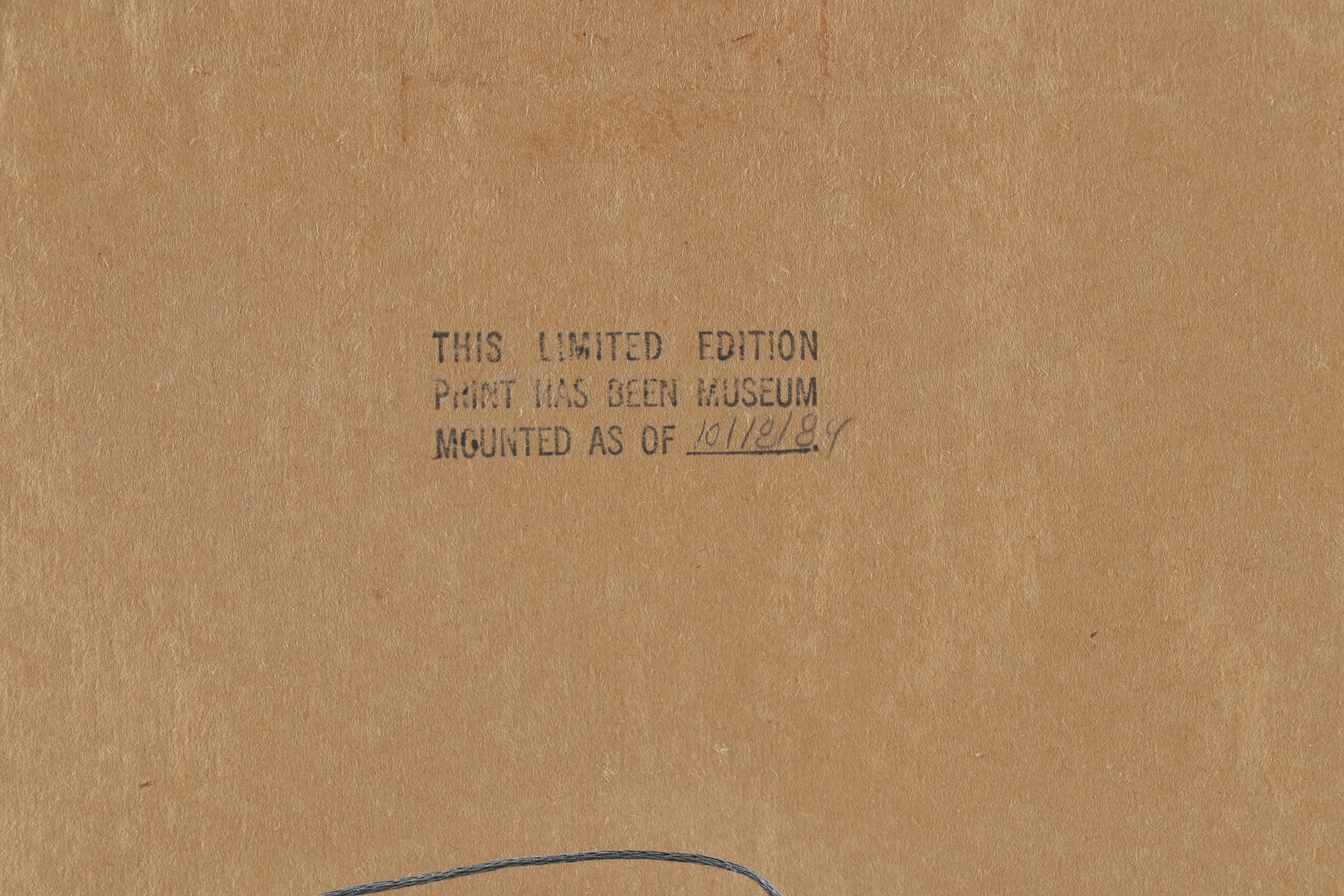 Charles Fracé Offset Lithograph "My Friend," 1984