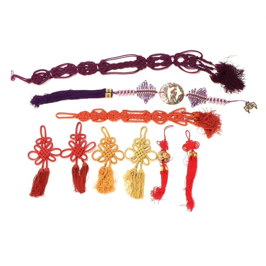 Chinese Endless Knot and More Knotted Tassels