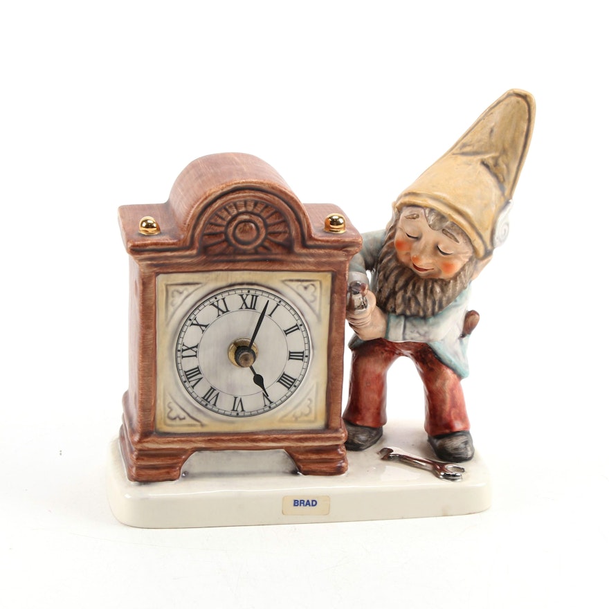 "Brad the Clockmaker" Goebel Porcelain Figurine