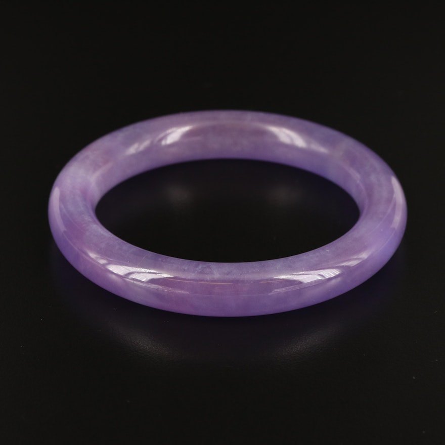 Jadeite Hololith Bangle