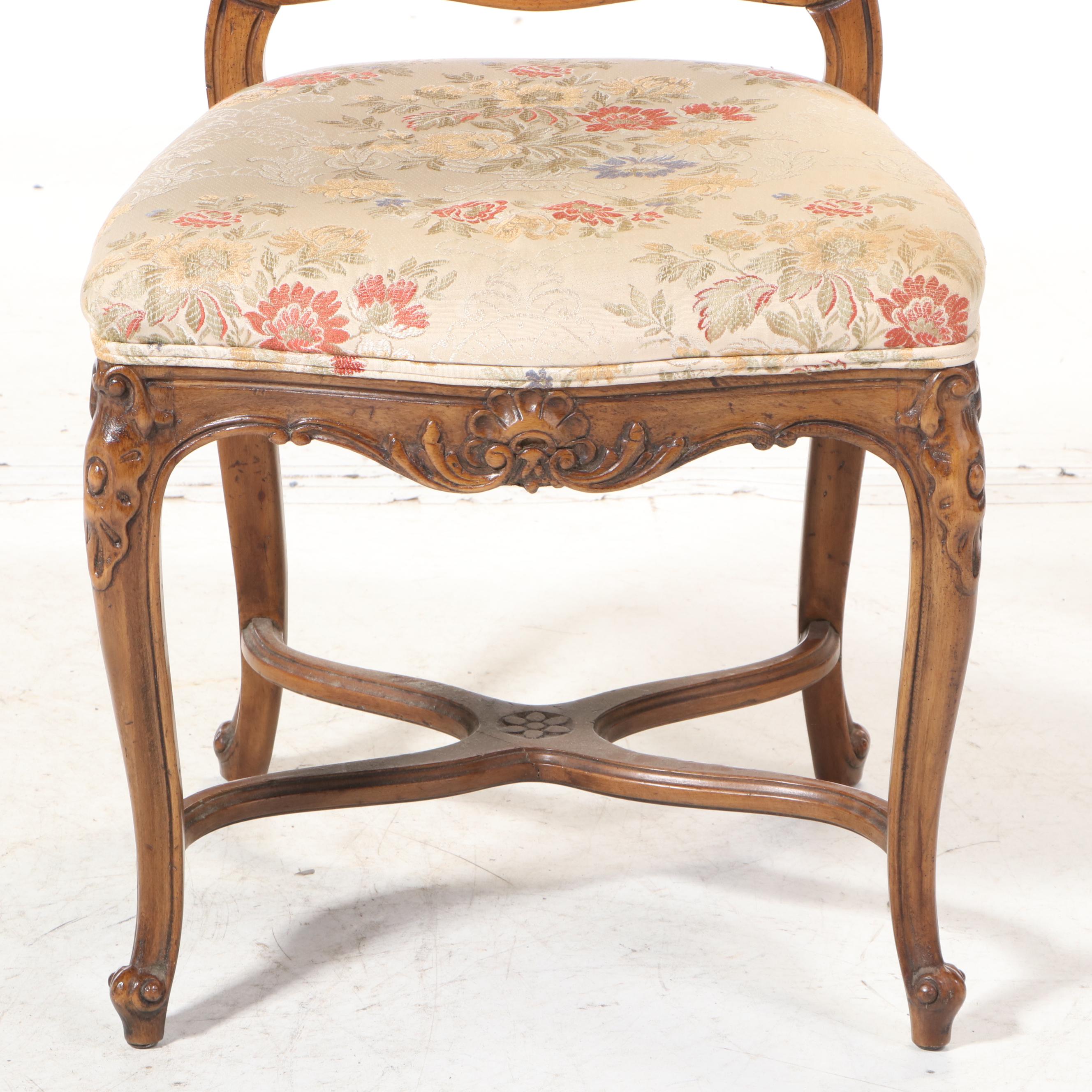 Six John Widdicomb Co. Louis XV-Style Beech Dining Chairs