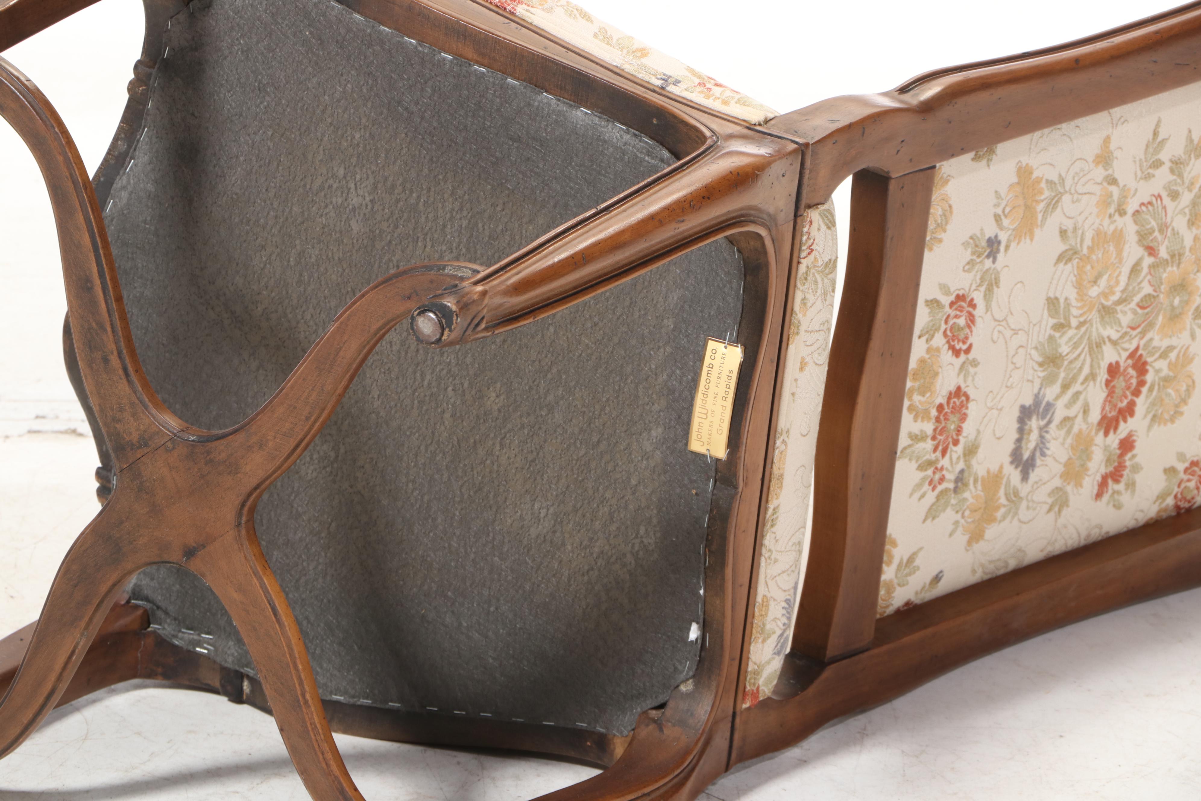 Six John Widdicomb Co. Louis XV-Style Beech Dining Chairs