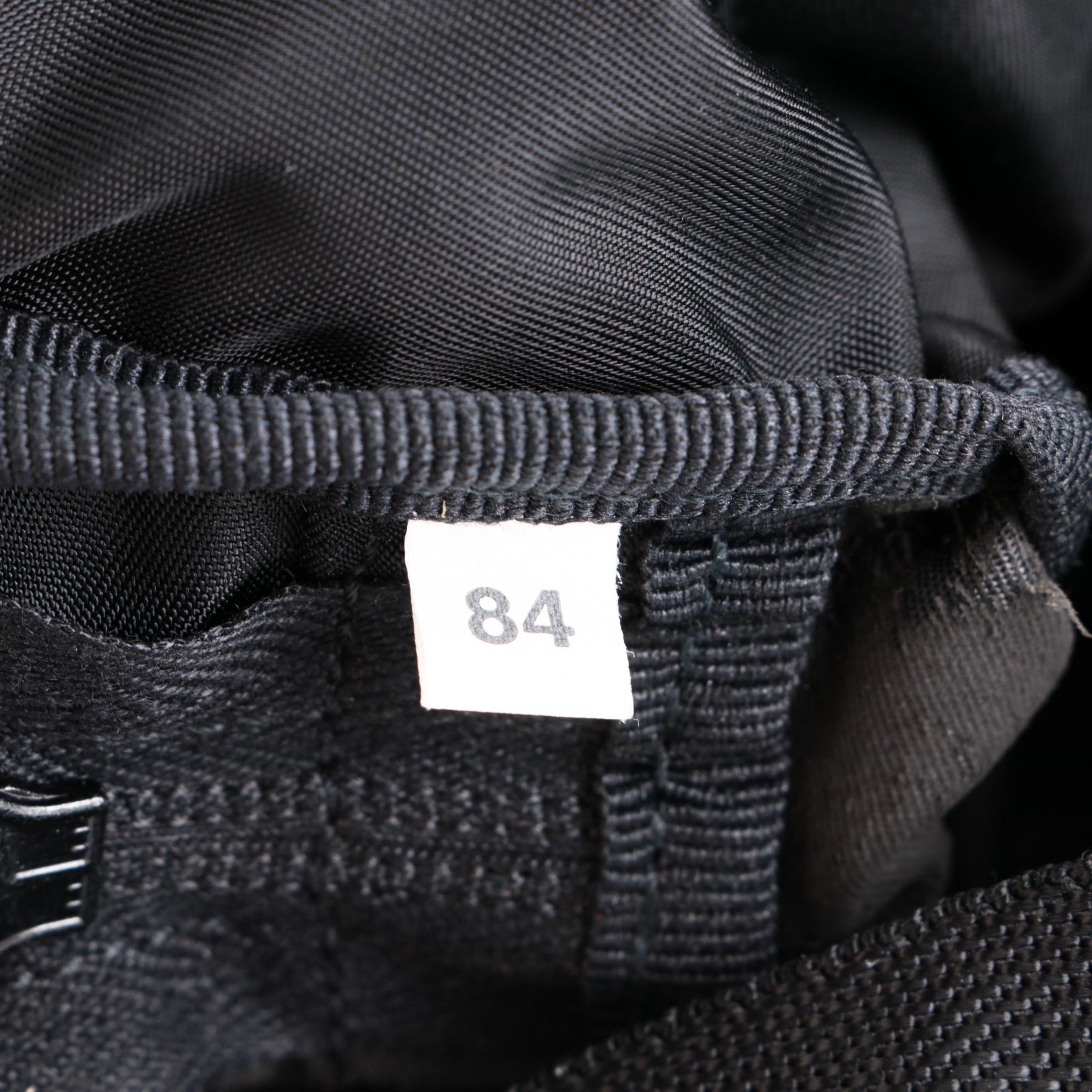 Prada Belt Bag in Black Tessuto Nylon
