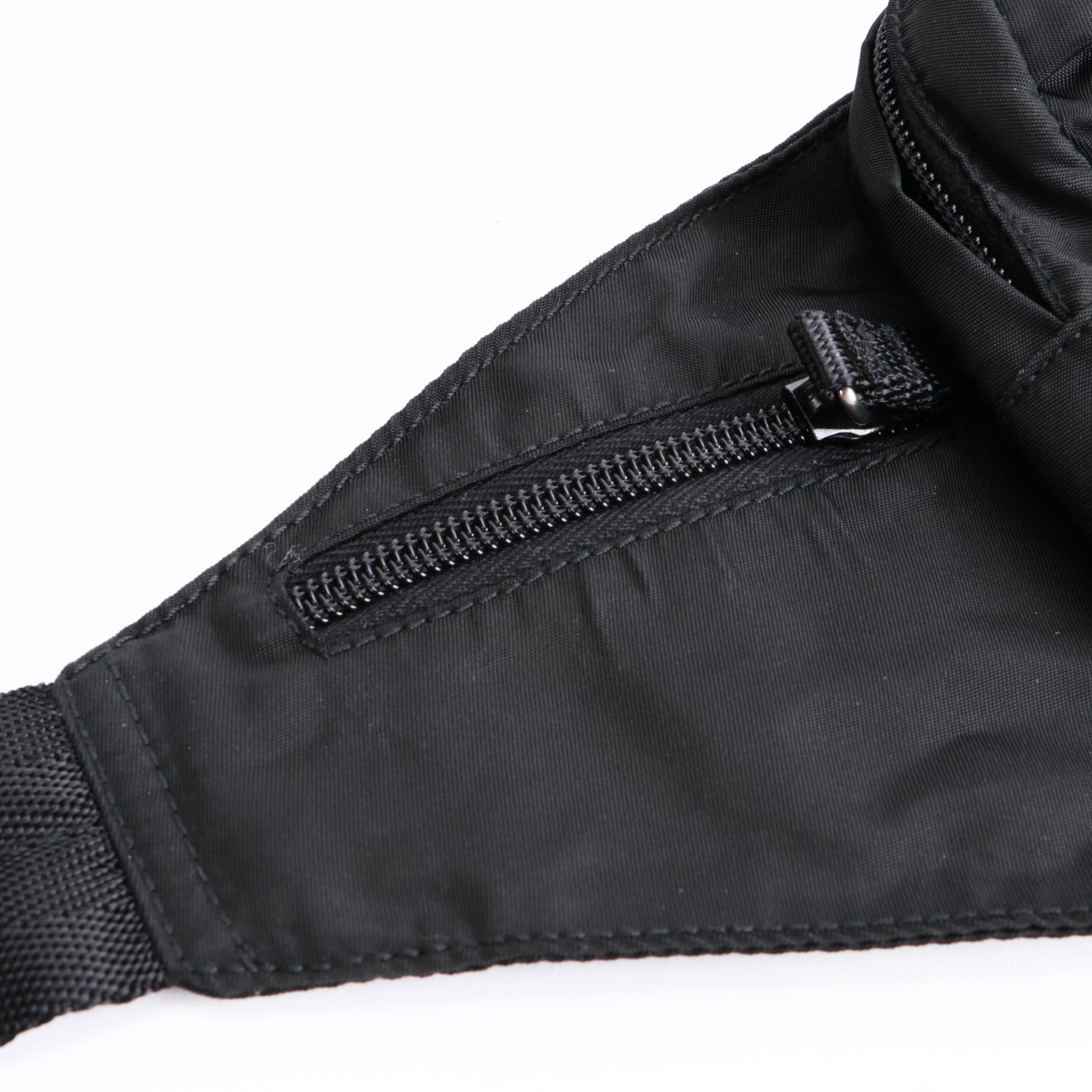 Prada Belt Bag in Black Tessuto Nylon