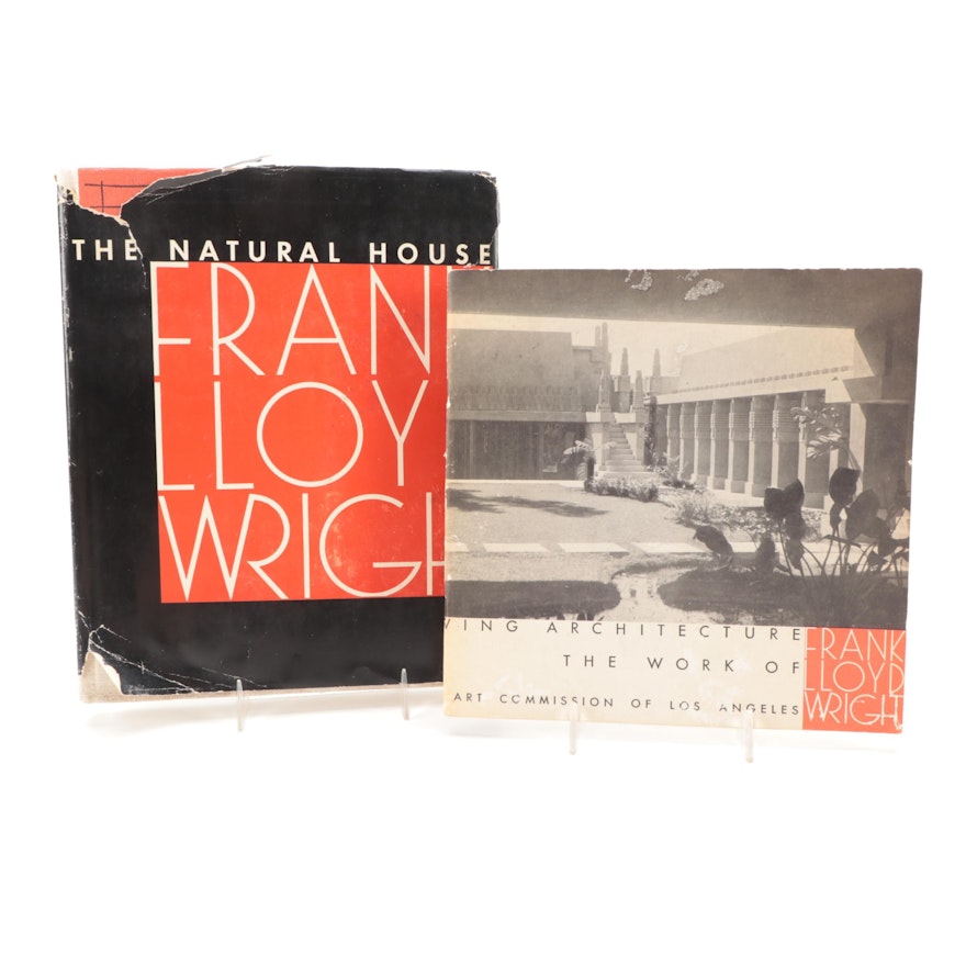 First Edition "The Natural House" by Frank Lloyd Wright and More
