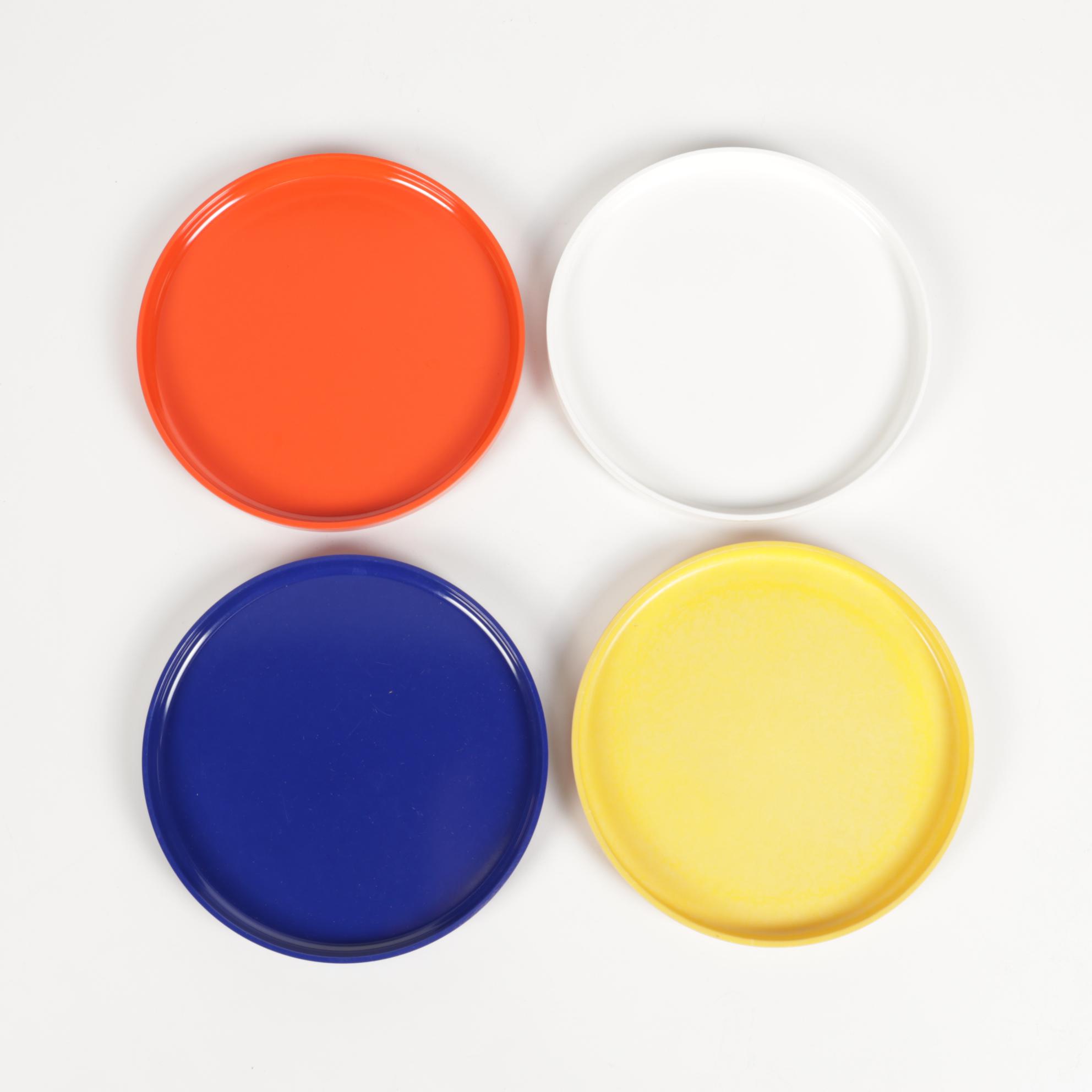 Massimo Vignelli for Heller Plastic Dinnerware, Mid-20th Century