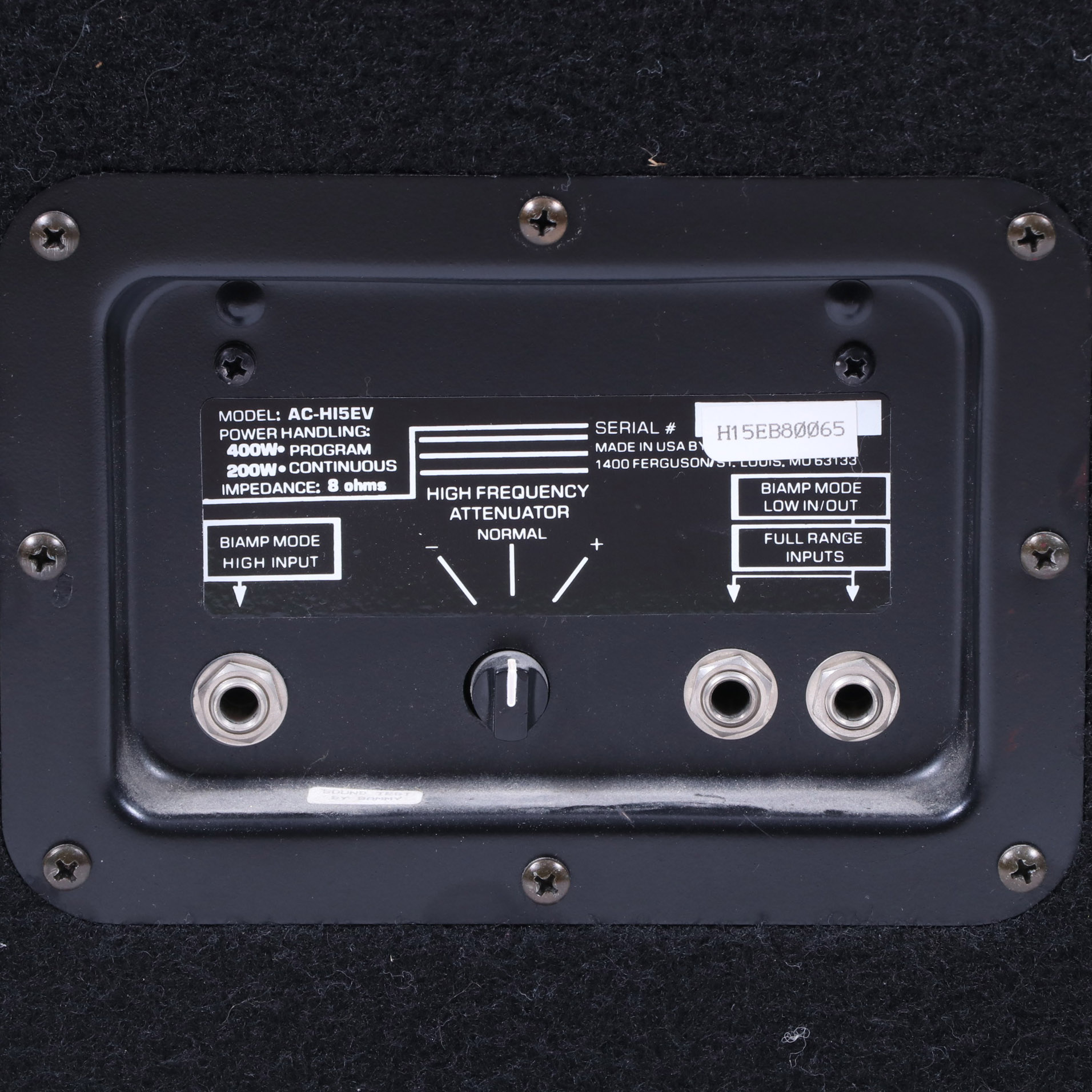 Pair of Audio Centron Speakers AC-H15EV