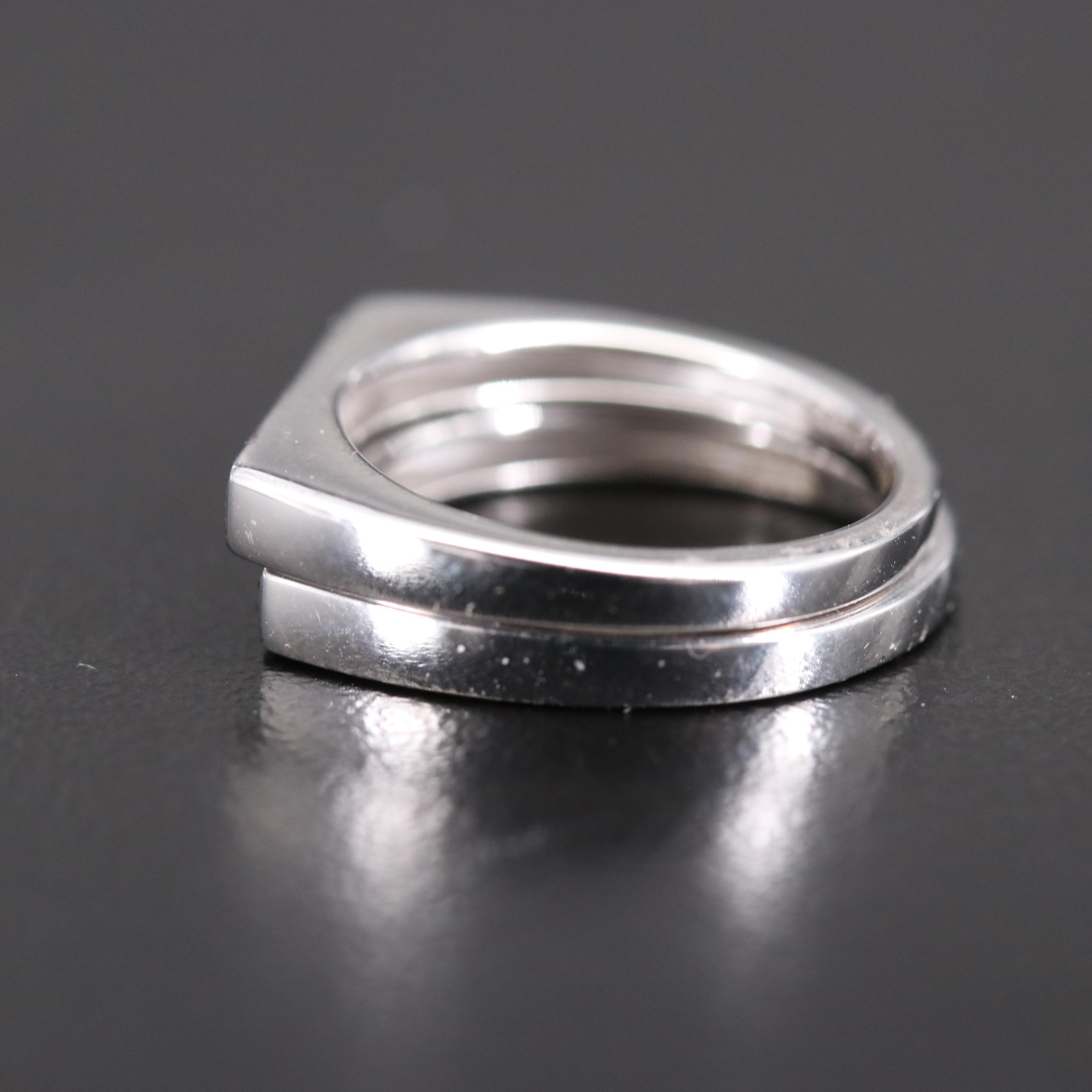 Sterling Silver Diamond Rings