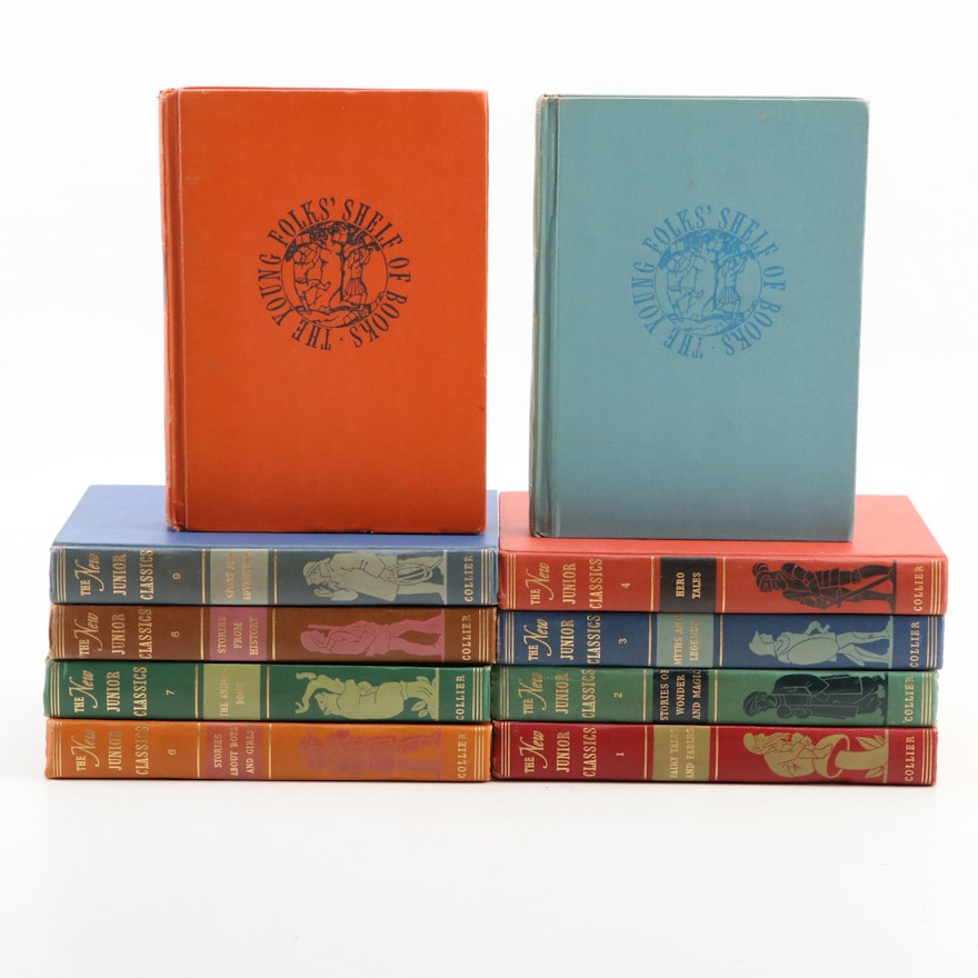 Junior Classics Library Ten-Volume Collection, Mid-20th Century